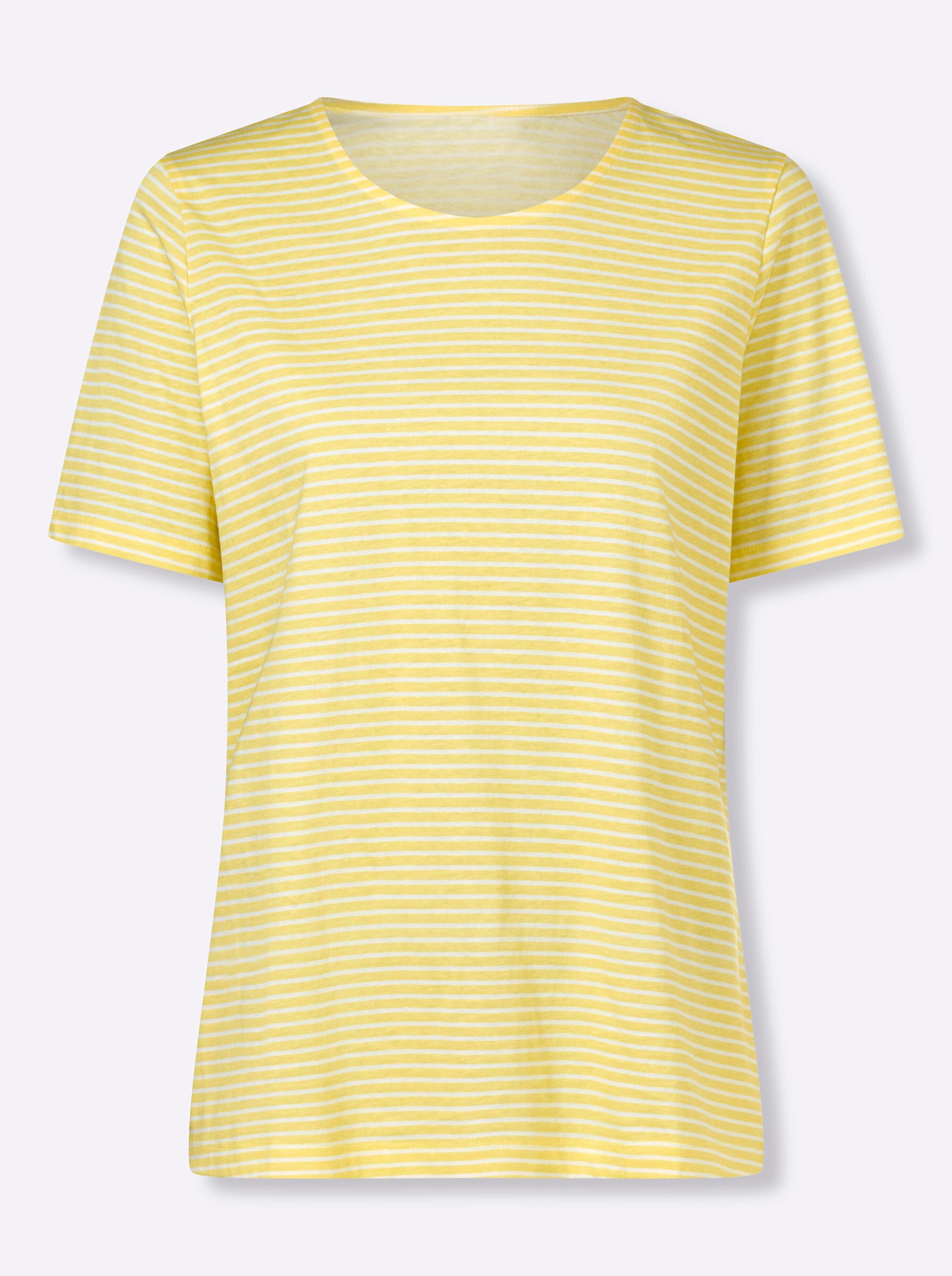 Sieh an! T-Shirt Ringelshirt Kurzarm