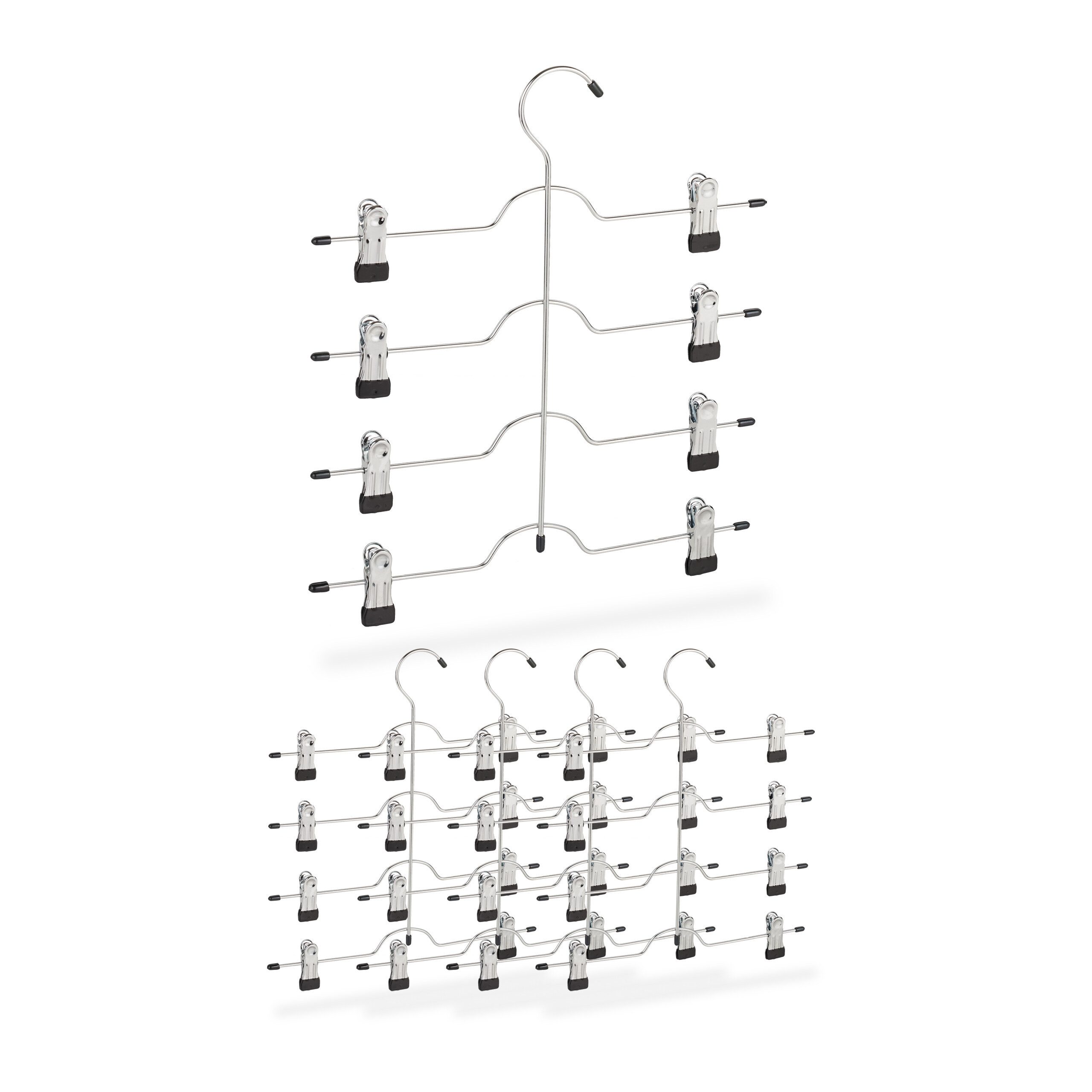 relaxdays Mehrfach-Kleiderbügel Mehrfachbügel 5er Set, (5er günstig online kaufen