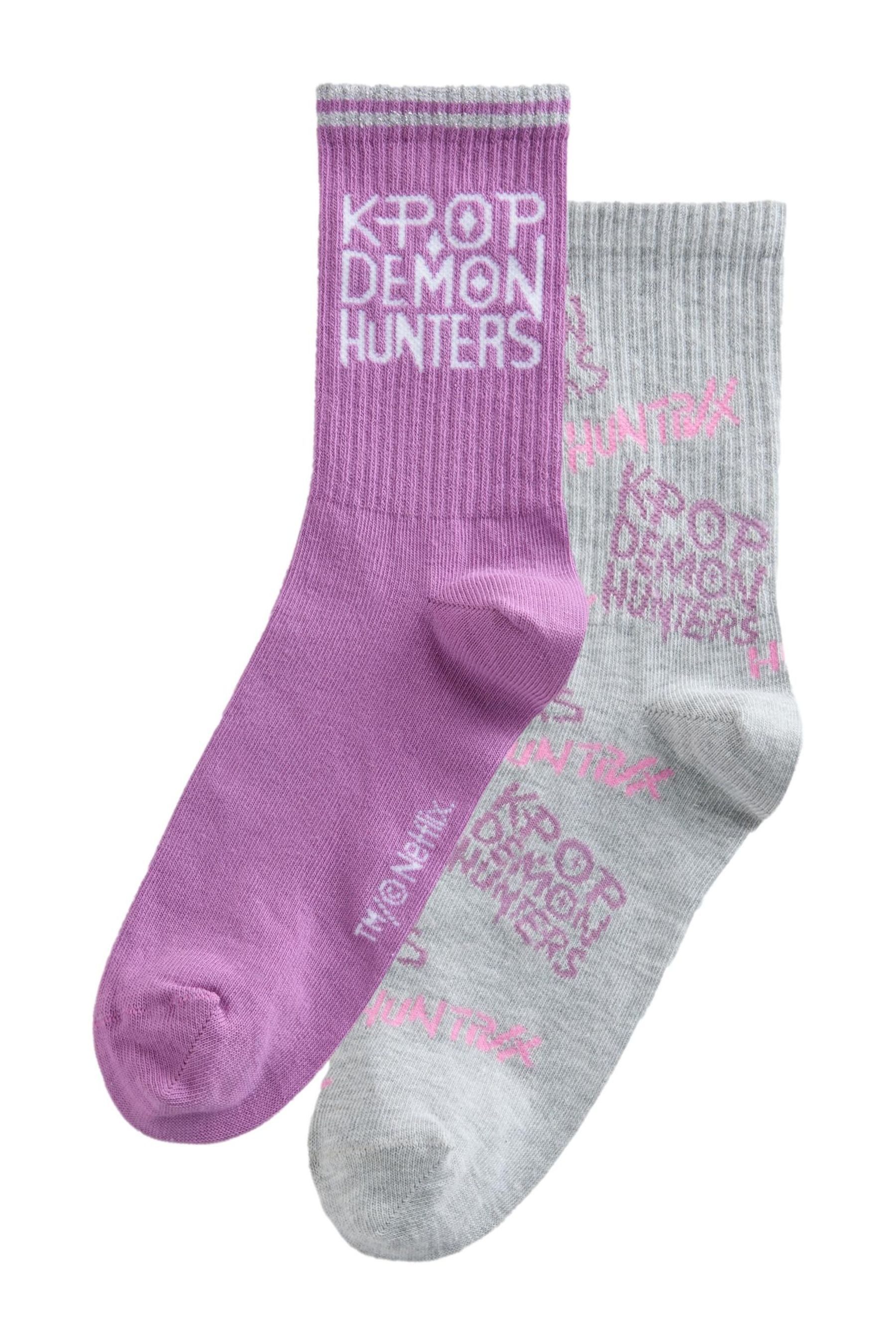 Next Kurzsocken 2er-Pack Socken, KPOP Demon Hunters (1-Paar)