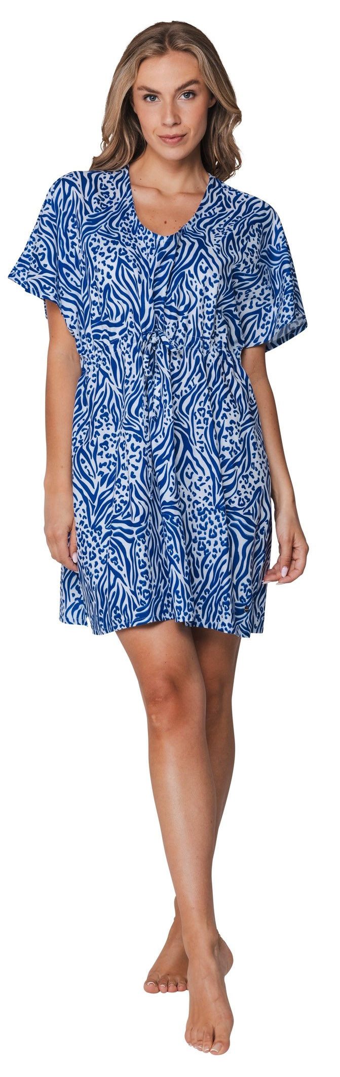 Rebelle Strandkleid Luftiges Sommerkleid (1-tlg) Modisches Design