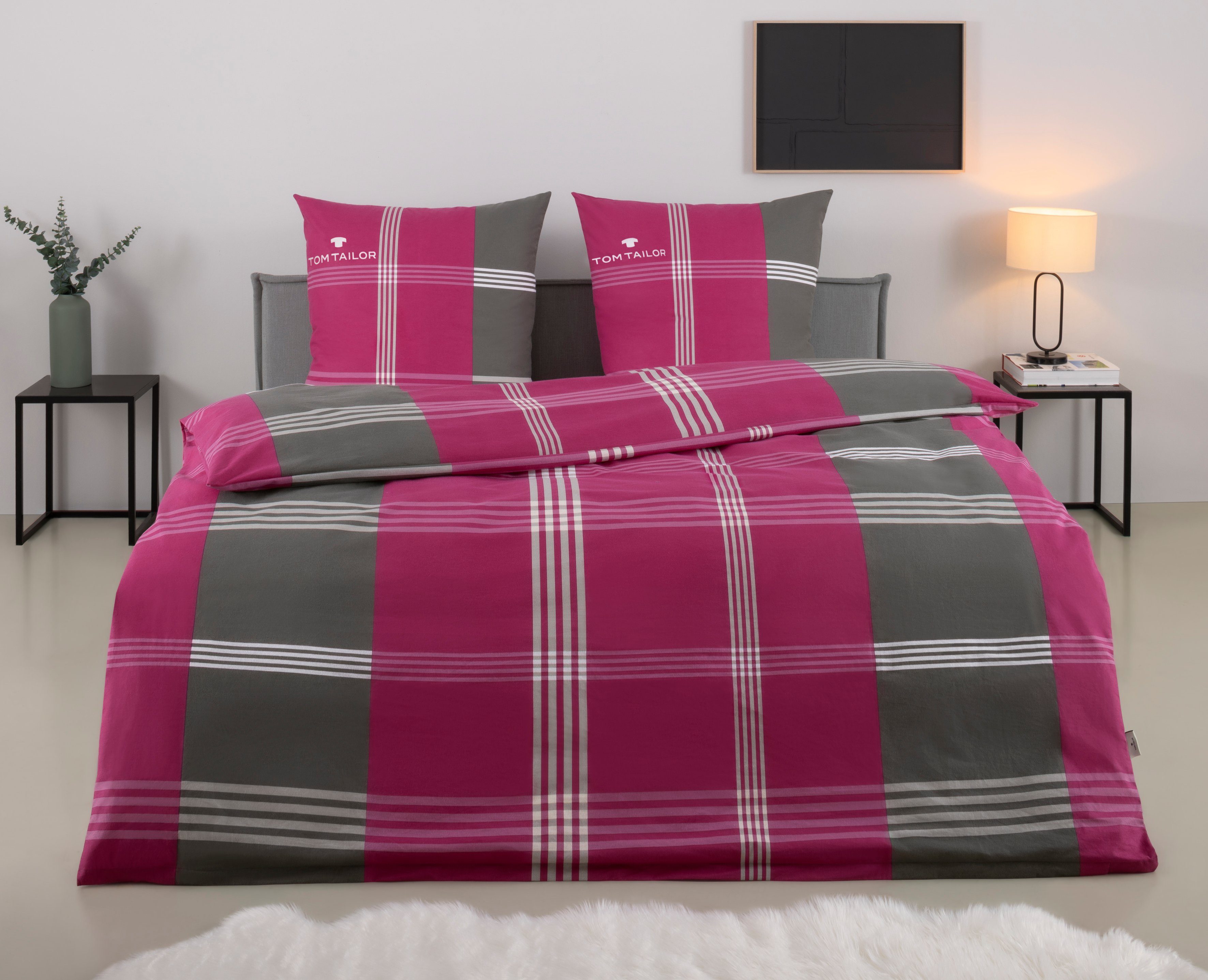 TOM TAILOR HOME Bettwäsche Ole, Biber, günstig online kaufen