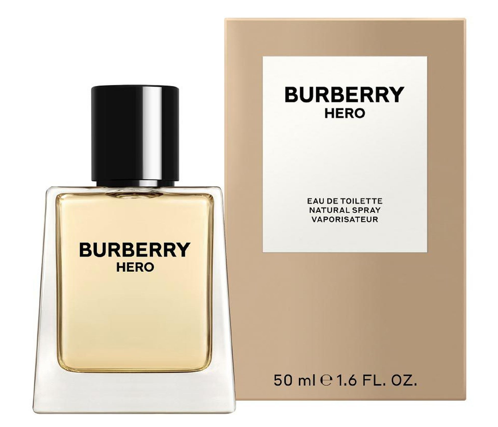 BURBERRY Eau de Toilette Hero Männer EDT Spray, BURBERRY, Herrenparfüm, Parfüm, Glasflakon, Herrenduft