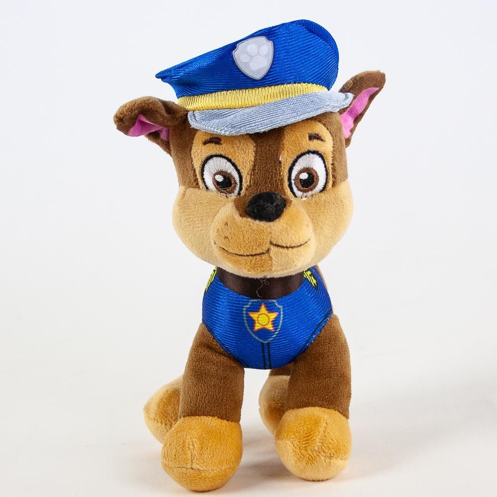Teddys Rothenburg Kuscheltier Paw Patrol Polizeihund Chase blau 19 cm (Chase 19 cm Paw Patrol Plüschtiere Stofftiere, Spielzeug)