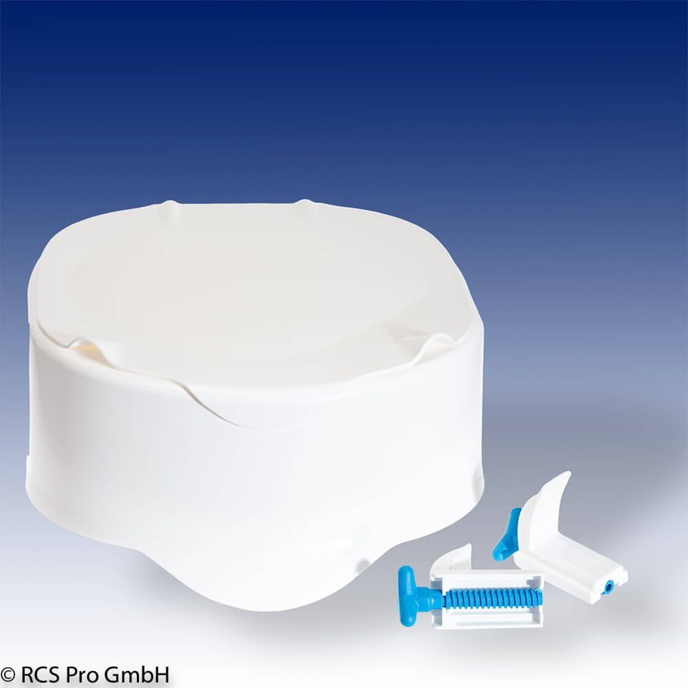 Thumbnail - Pharmaouest Toilettensitzerhöhung Rehotec Toilettensitzerhöhung mit Deckel, 15 cm