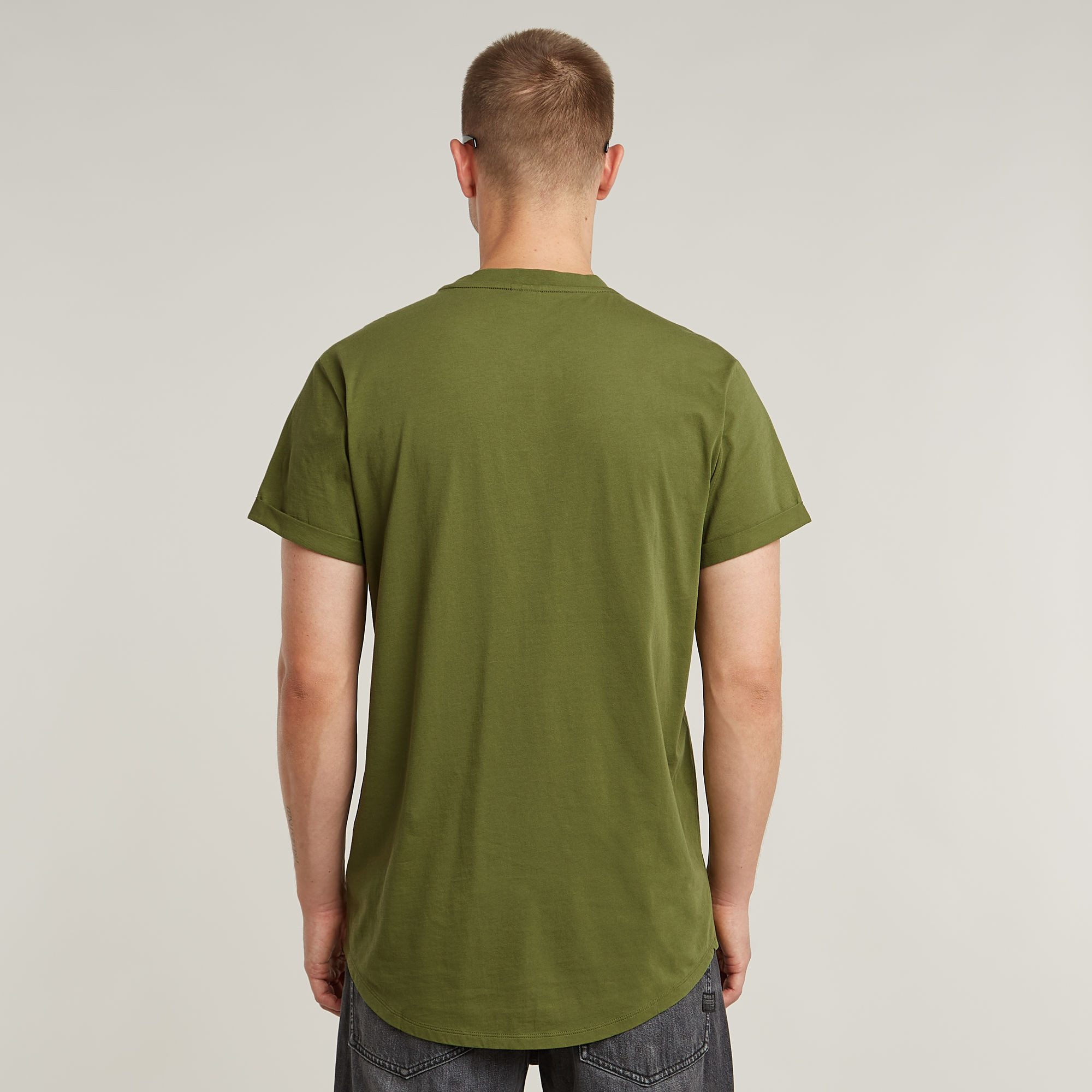 G-STAR Kurzarmshirt Lash Rundhals, Logoapplikation günstig online kaufen