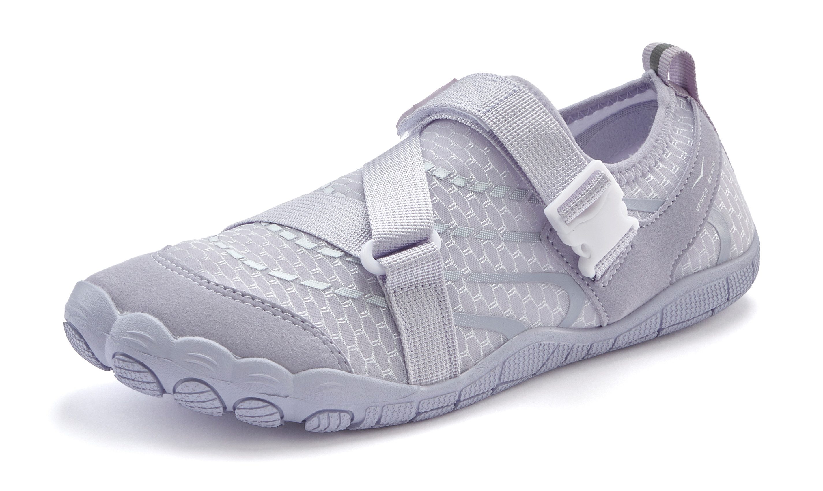 Venice Beach Badelatsche, Badeschuhe, Badeschlappe, Wasserschuh, leichter Slipper Aquaschuh schnelltrocknend mit ultraleichter Sohle VEGAN