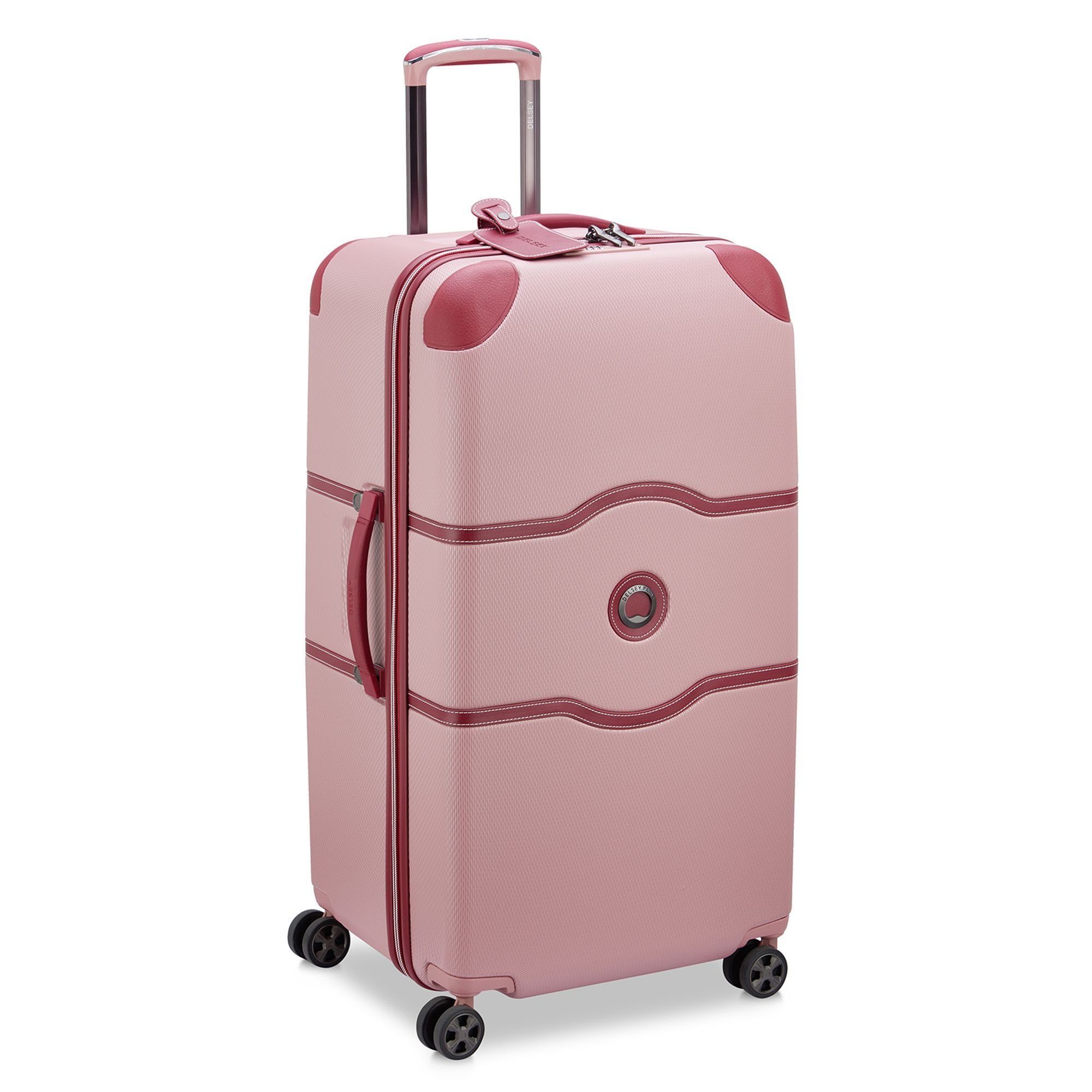 Delsey Hartschalen-Trolley Chatelet Polycarbonat Air pink Rollen, 4 2.0