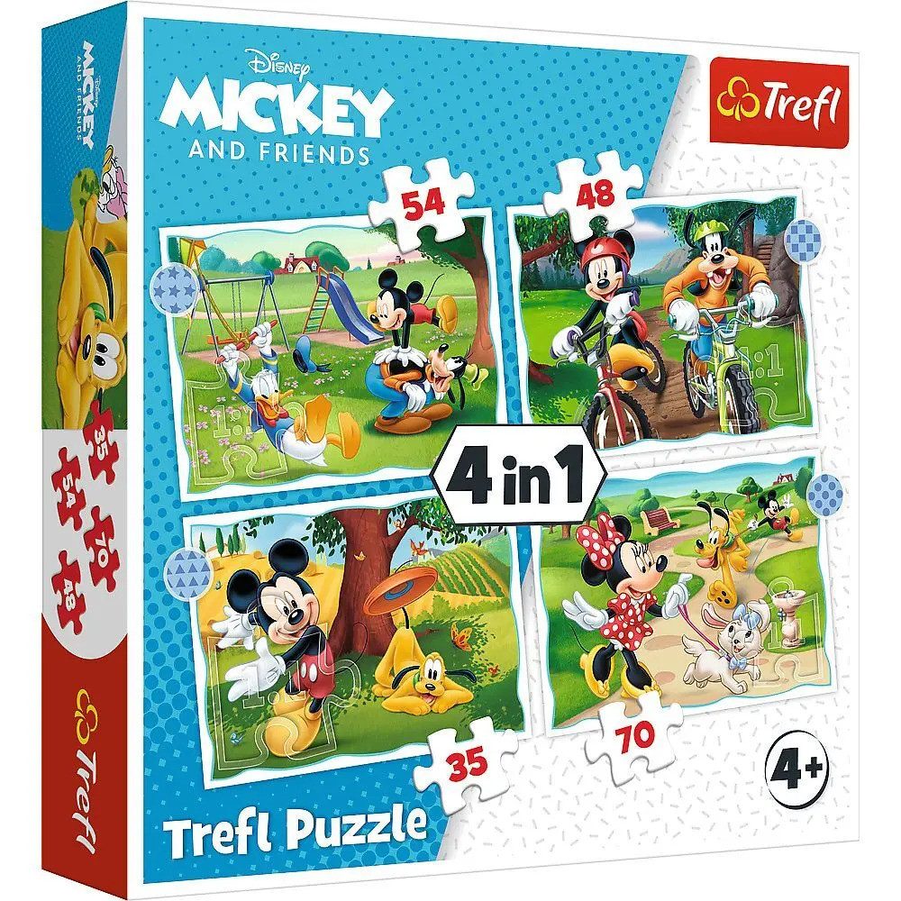 Trefl Puzzle 4 in 1 Puzzle günstig online kaufen