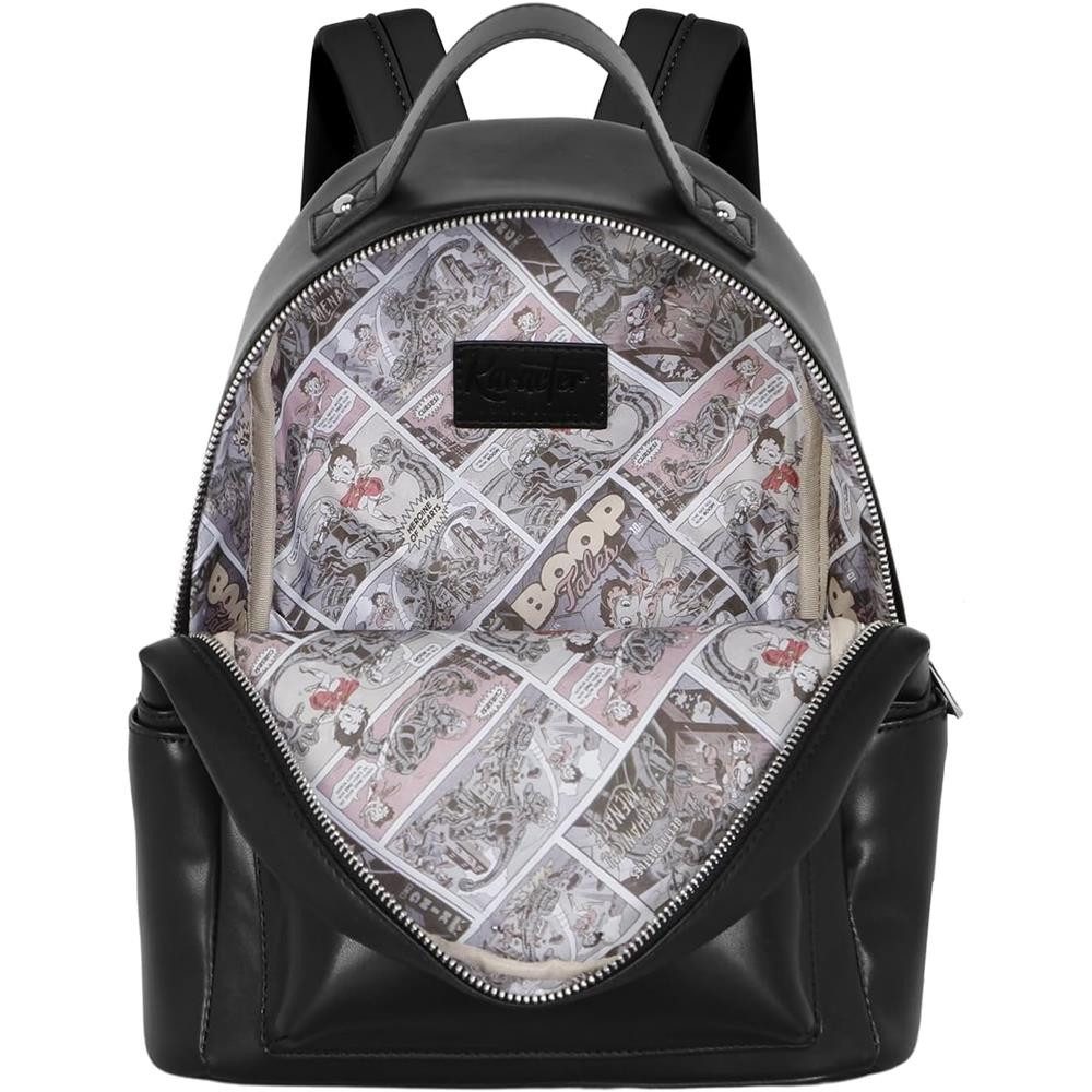 Karactermania Cityrucksack Betty Boop Motor Love Rucksack Tagesrucksack Rockabilly, Reißverschluss