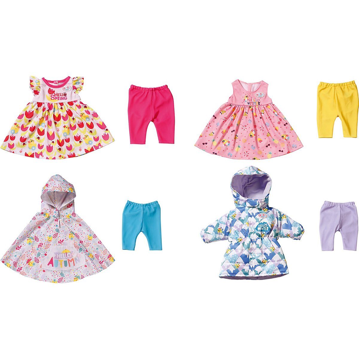 Zapf Creation® Puppenkleidung »BABY born® Deluxe 4 Jahreszeiten Set 43 cm«  online kaufen | OTTO