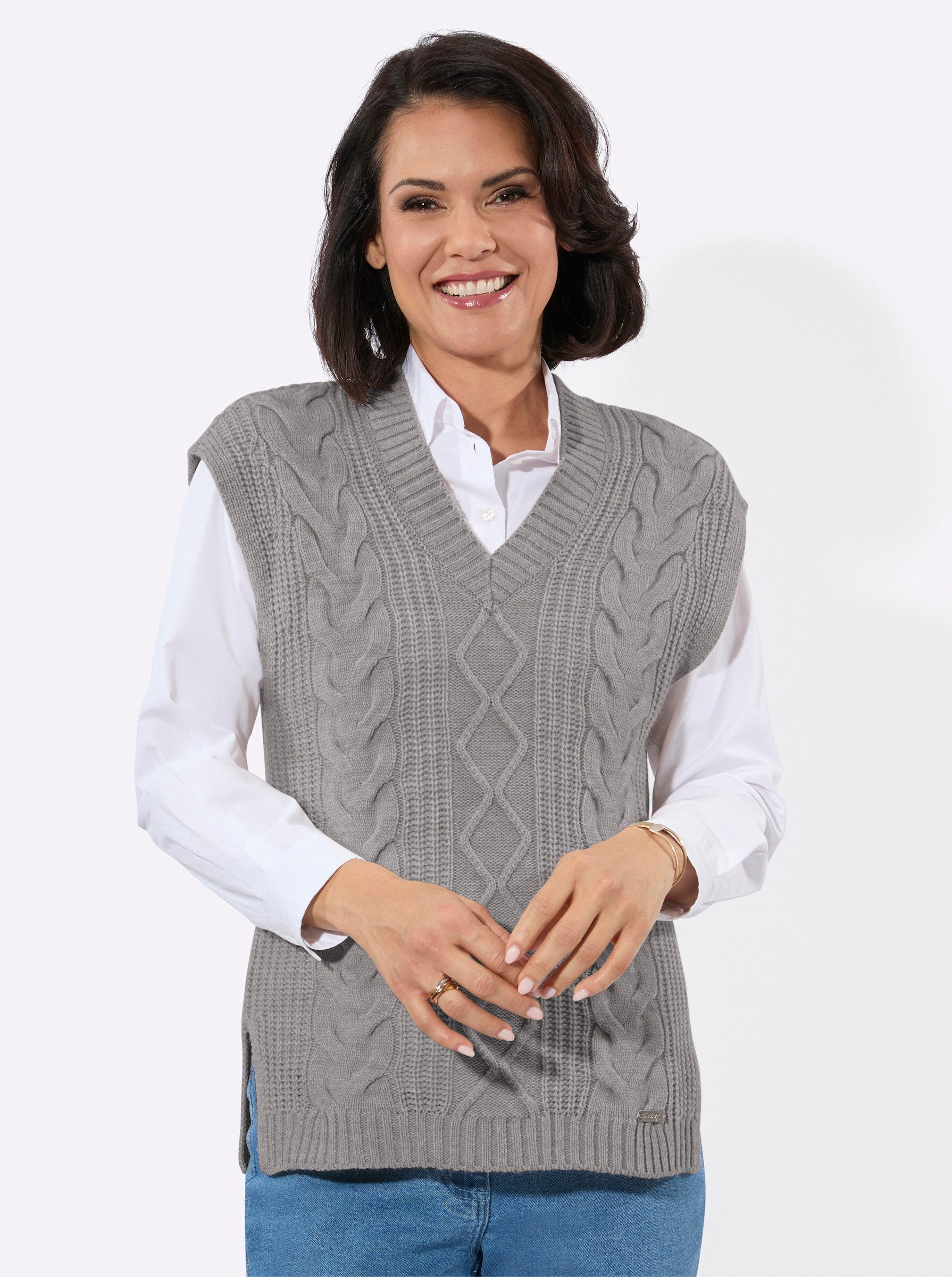 Witt Pullunder Pullunder Überschnittener Arm