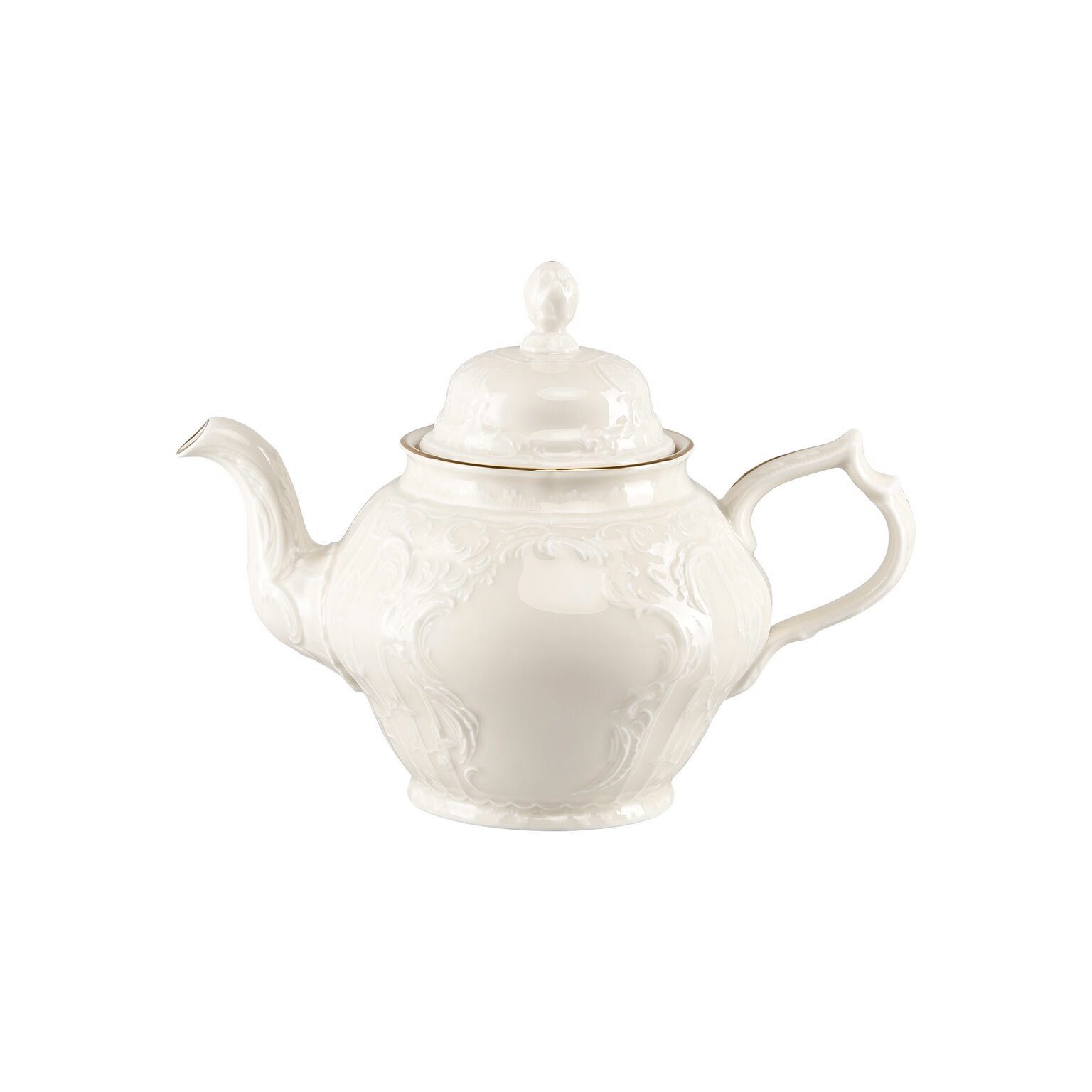 Rosenthal Teekanne Rosenthal Sanssouci Elfenbein Teekanne, Porzellan, 1250 l