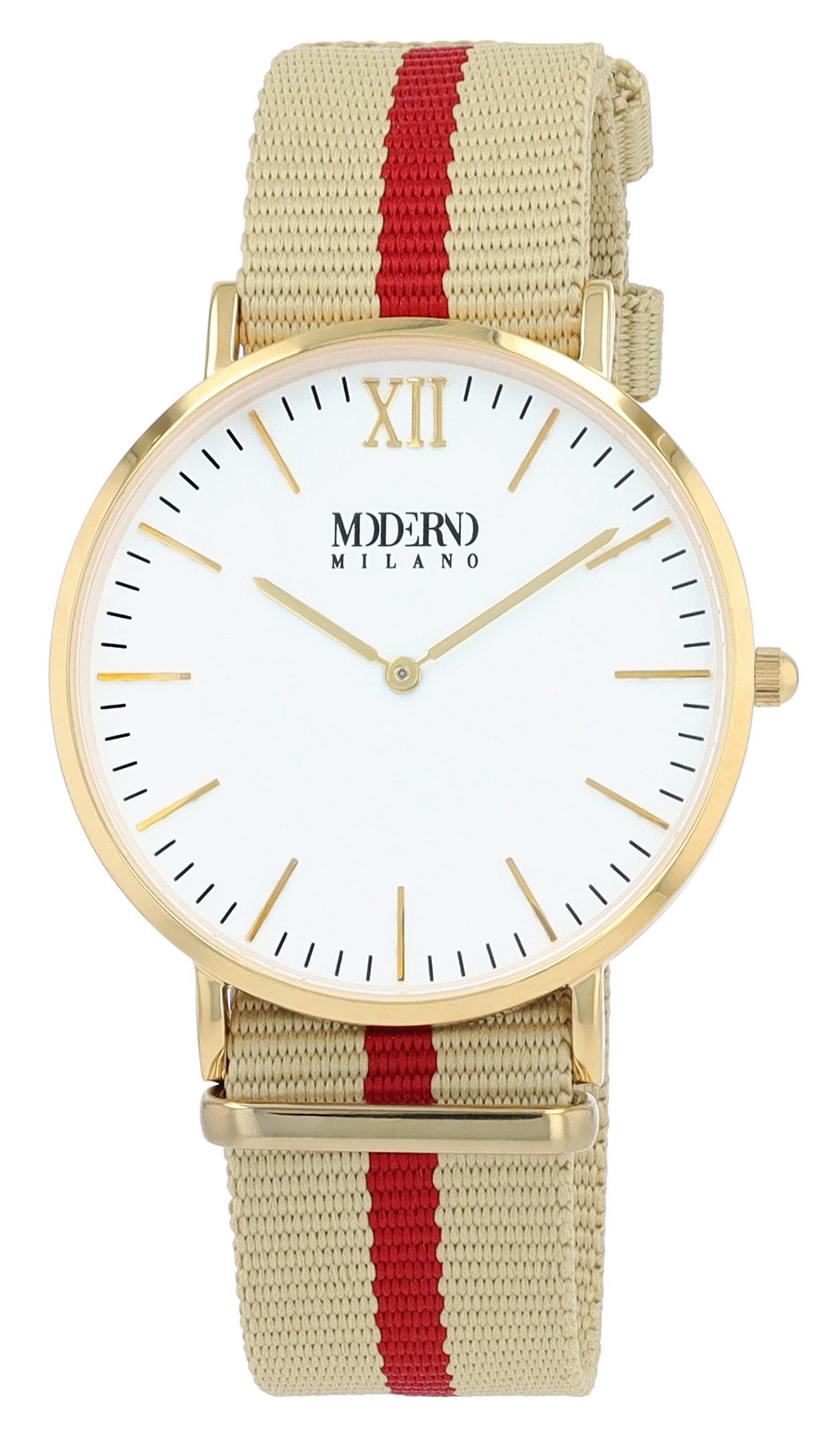 Moderno Milano Quarzuhr 5 ATM, (1-tlg)