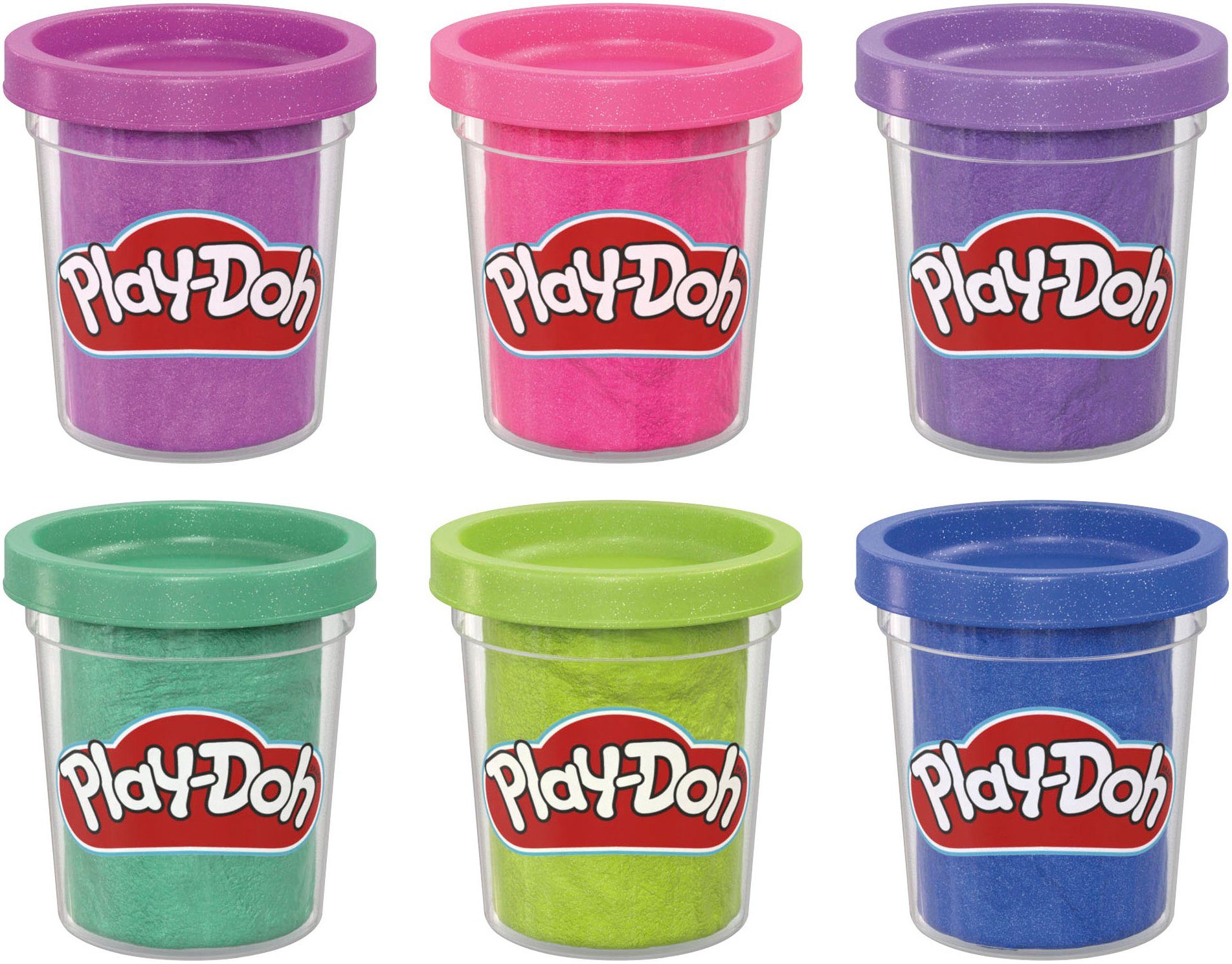 Hasbro Knete Play-Doh, Funkelknete