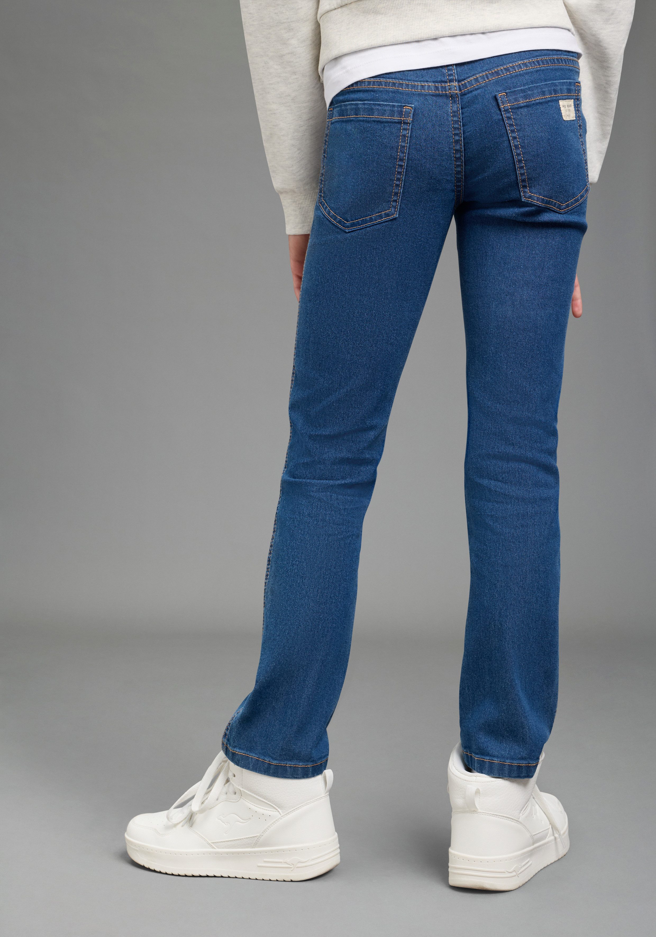 H.I.S Jeansjeggings Jeggings mit leicht ausgestelltem Bein eng anliegende Passform, innenliegender Gummizug am Bund