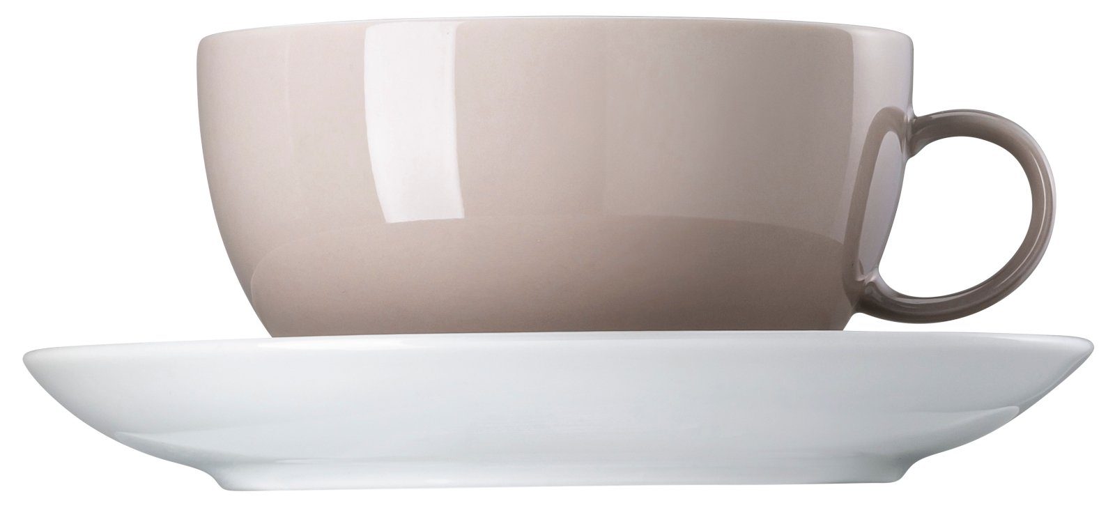Thomas Porzellan Tasse Sunny Day Rose Powder Cappuccinotasse 2tlg., Porzellan
