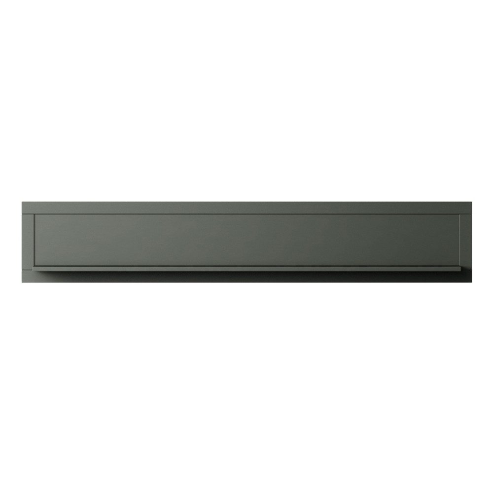 Lomadox Wandregal EPSOM-83, Wandboard grün Landhaus Stil 177x32x25 cm