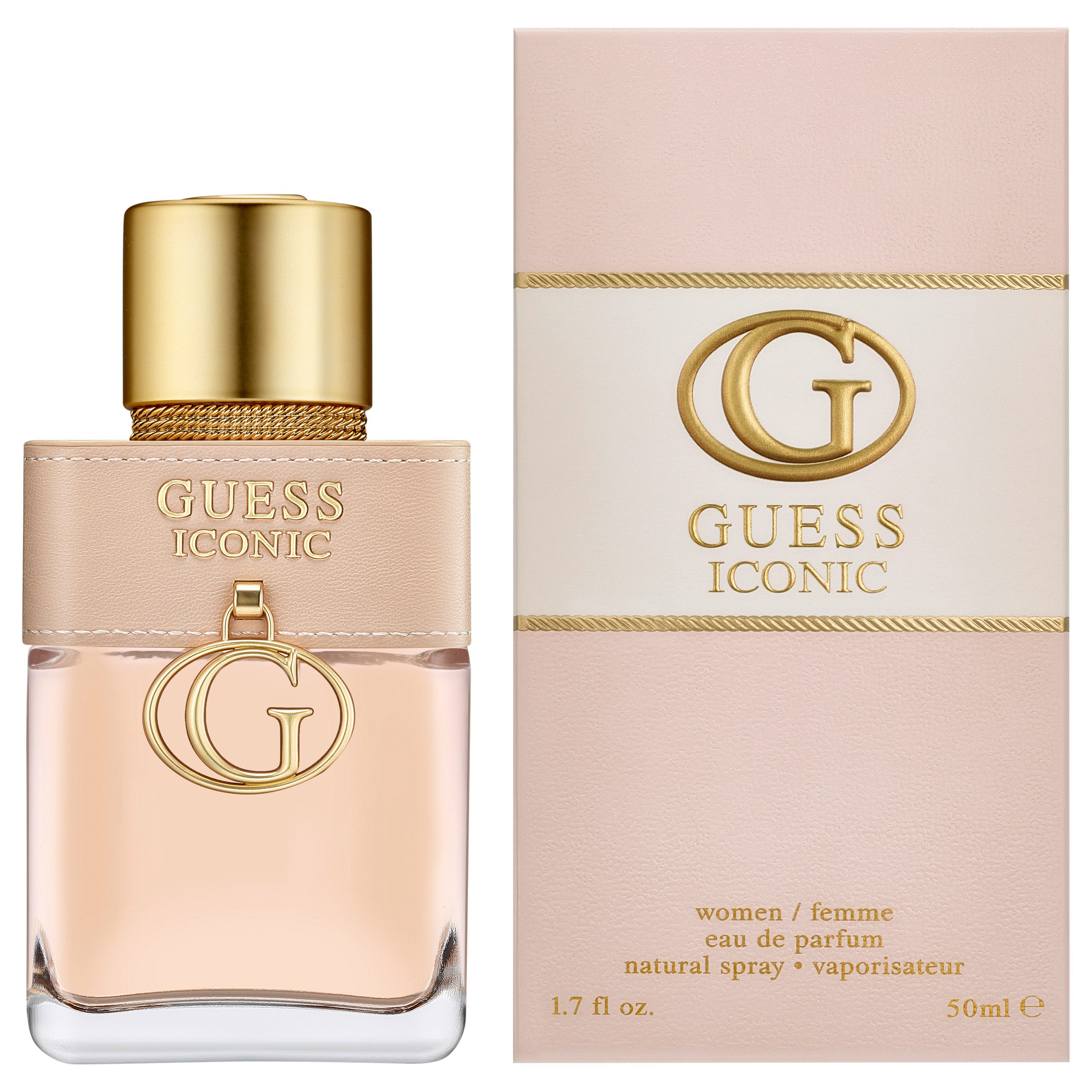 Guess Eau de Parfum ICONIC FOR WOMEN EDP, mit blumigem Duftcharakter