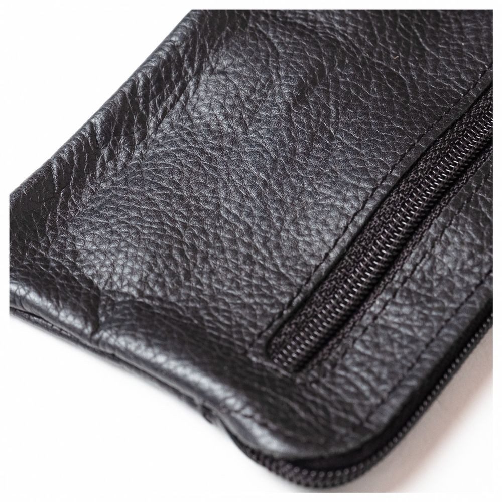 Hamosons Schlüsseltasche Großes Schlüsselmäppchen, Leder, Schwarz, Hamosons, 142 – Bild 4 von 4