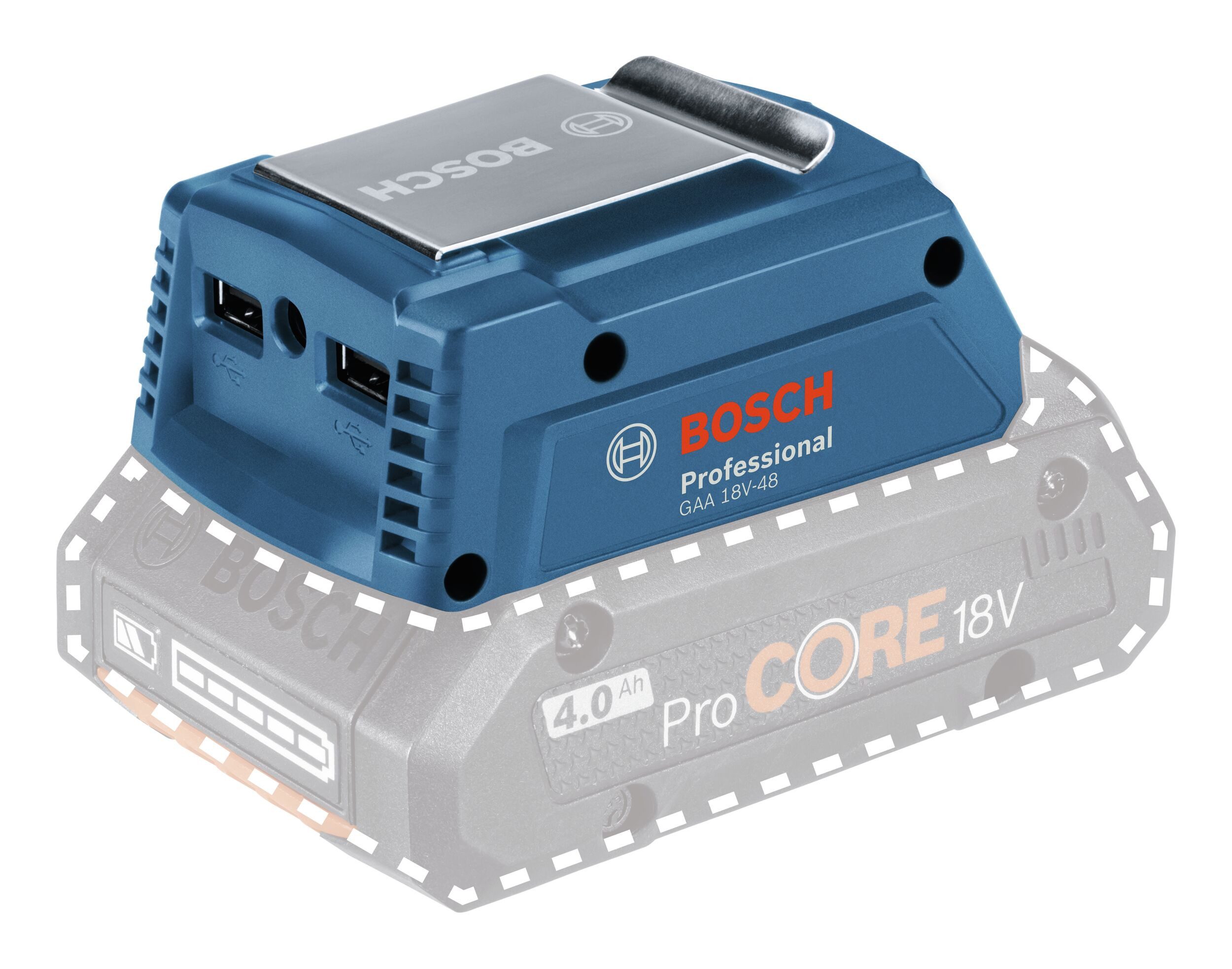 BOSCH GAA Akku-Ladestation (Ladegerät 18V-48)
