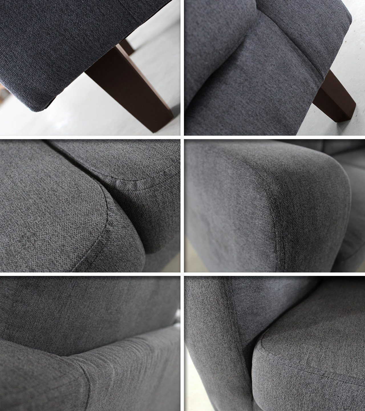 Sofnet Sofa Kera 2, Sofa 2-er, Sofagarnitur, Loungesofa, Couch mit Federkern