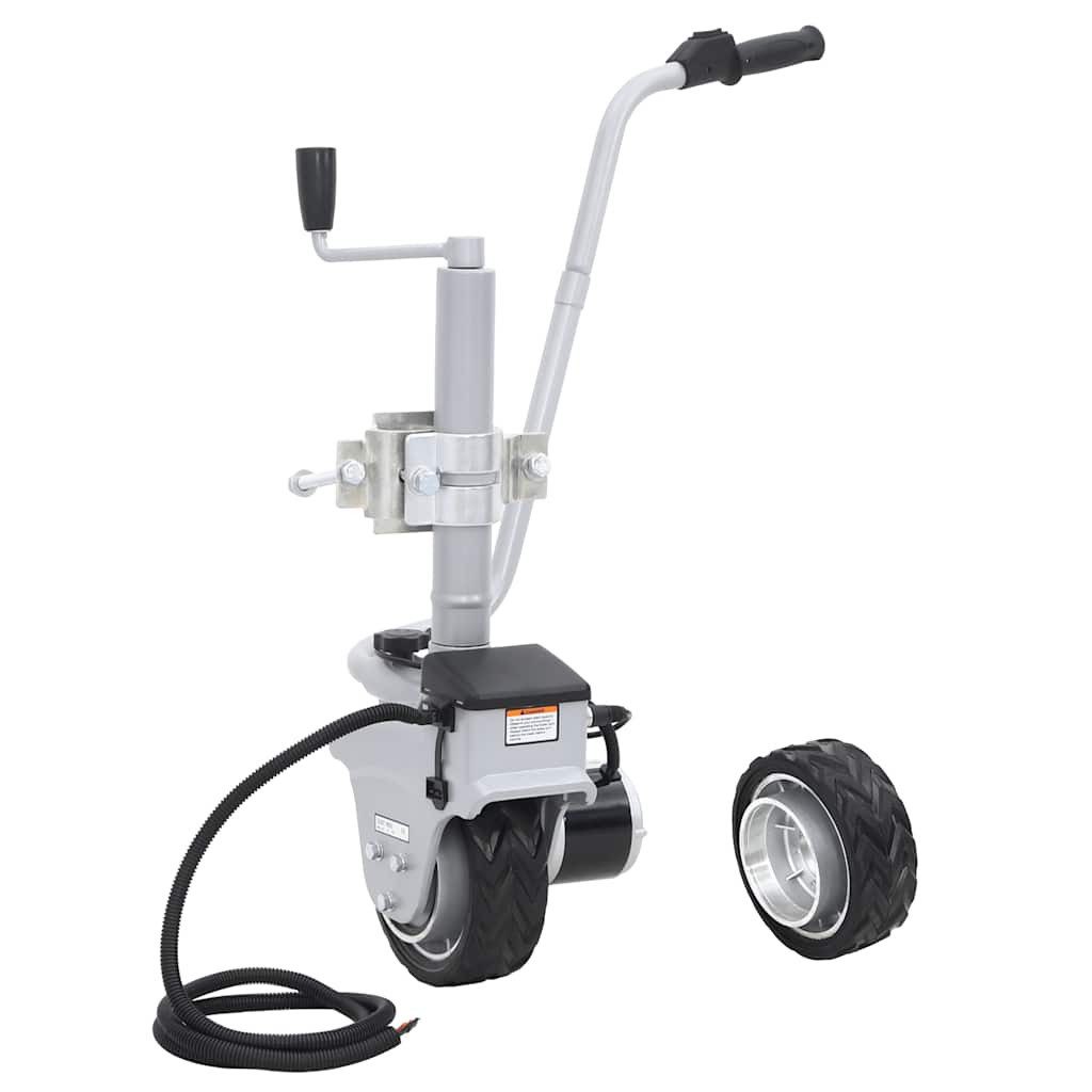 vidaXL Кулон Stützrad Motorisiert Aluminium 12V 350W, 1-tlg.