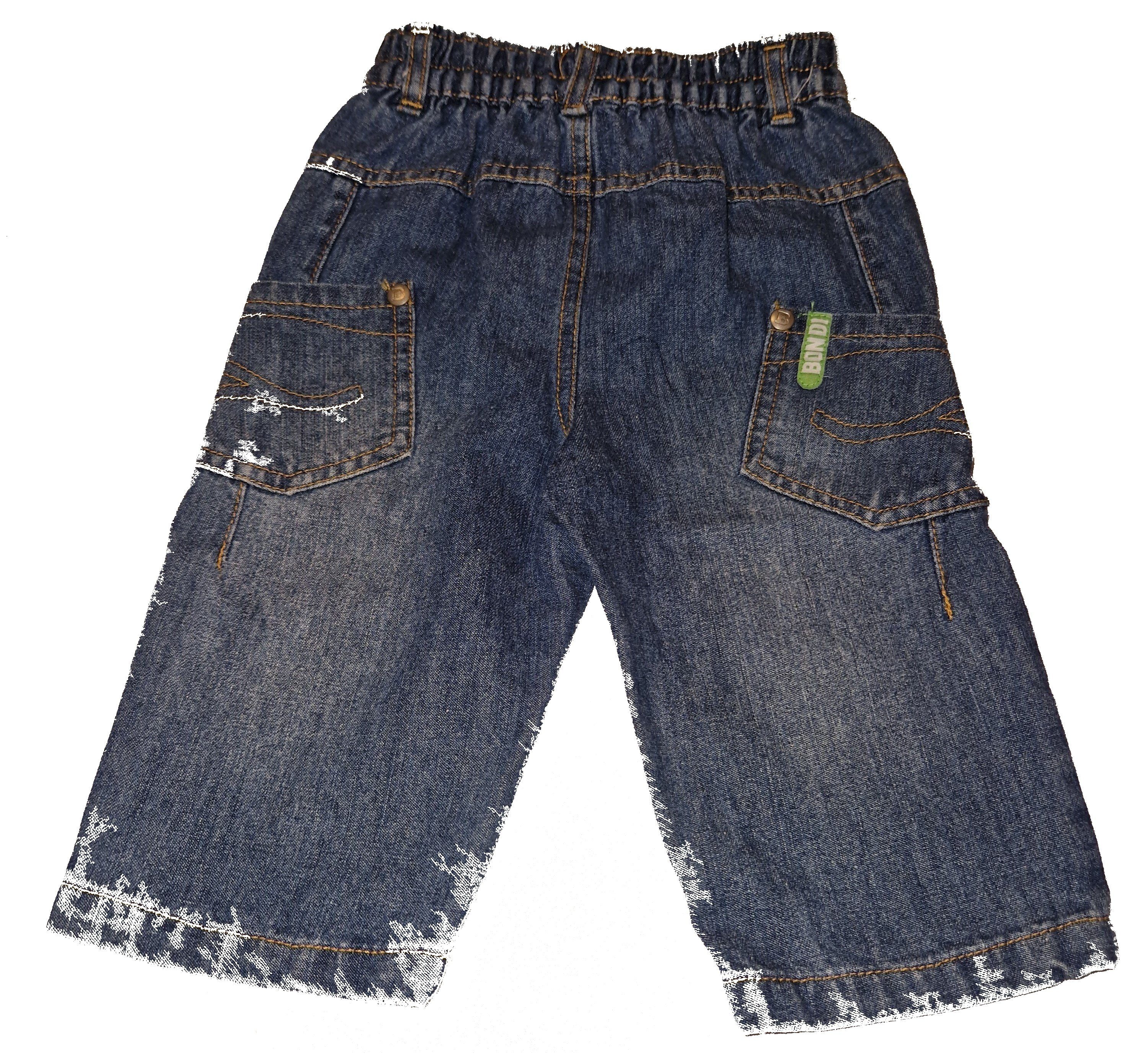BONDI Jungen (2211034) blau 62/68 Größe Jeans Bequeme