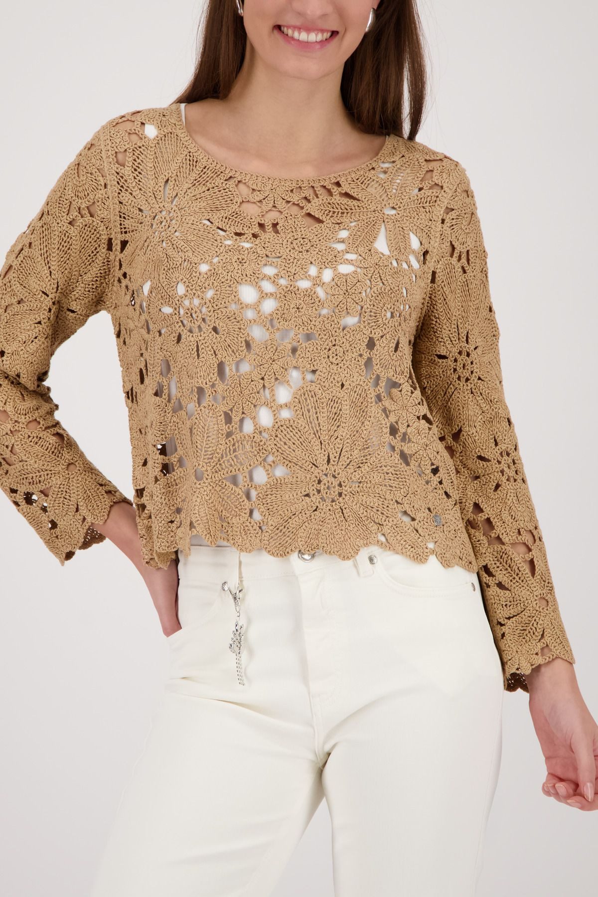 Monari Ajourpullover