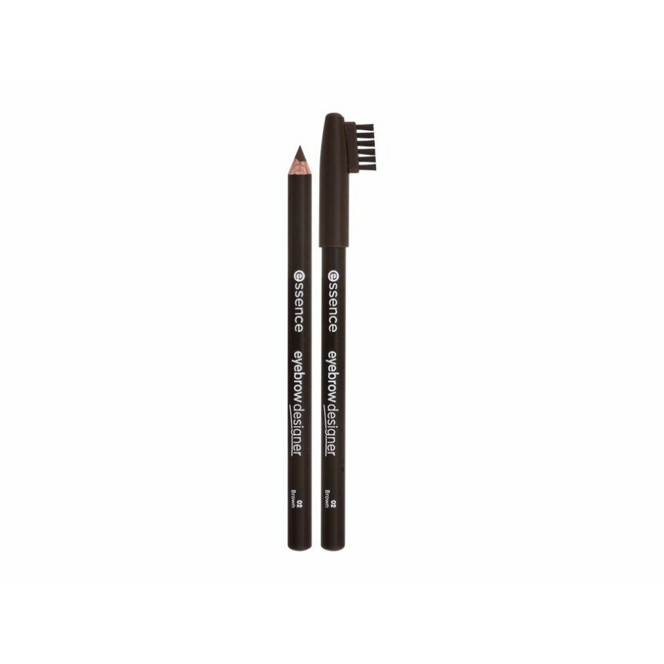 Essence Augenbrauen-Stift Cosmetics Eyebrow Designer Lápiz Para Cejas  02-Brown 1g, Augenbrauenstift
