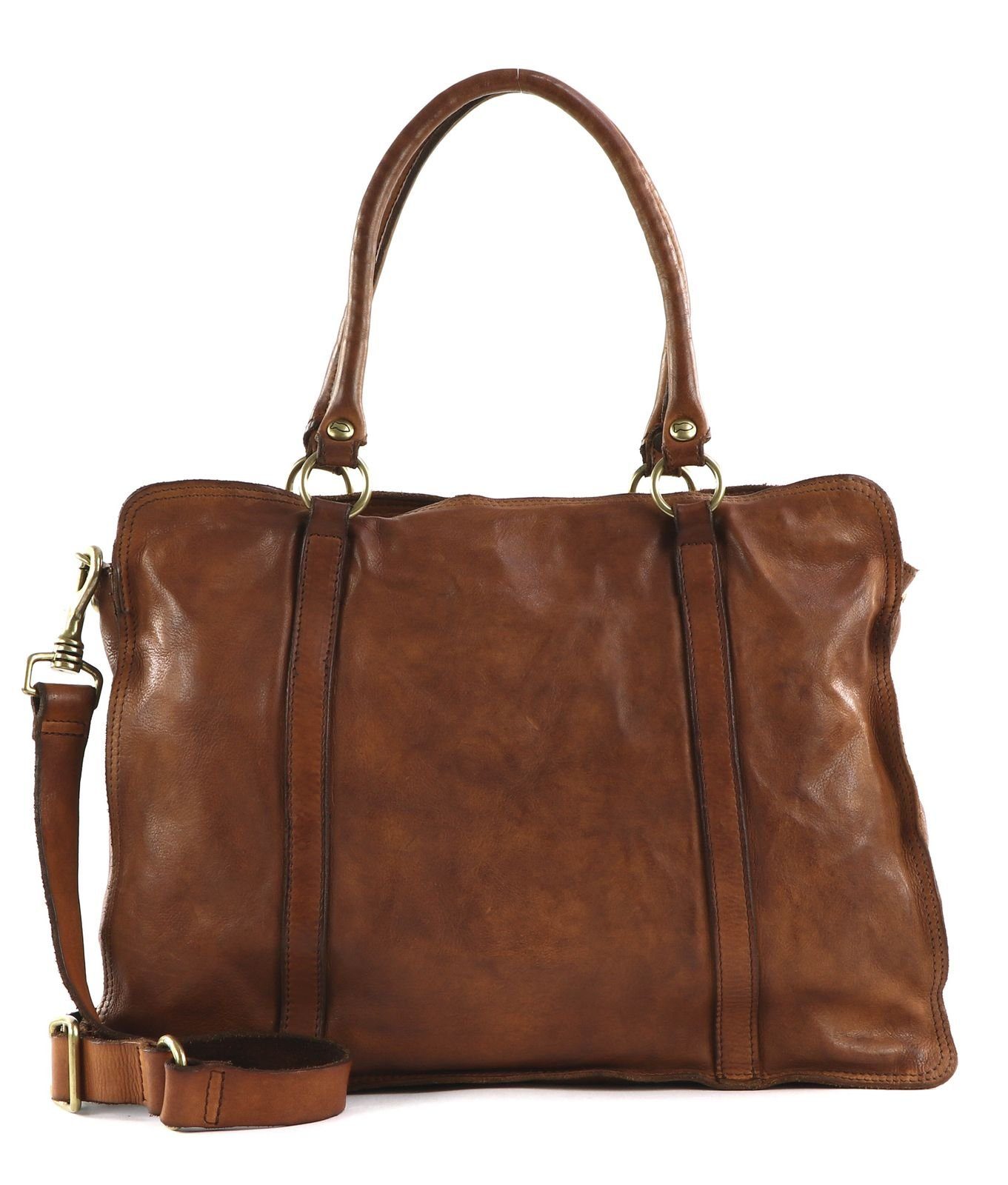 Campomaggi Schultertasche Cognac