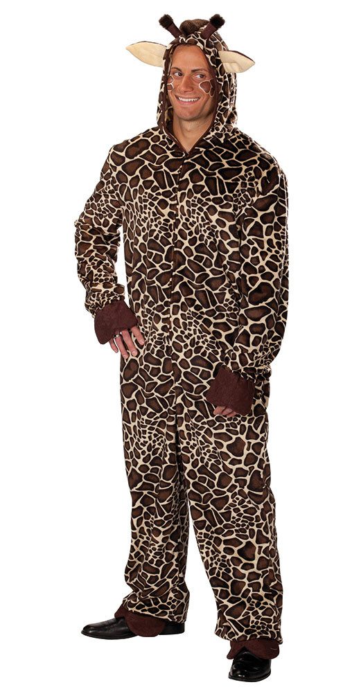 Kostüm Giraffe Erwachsene Damen Herren Giraffenoverall