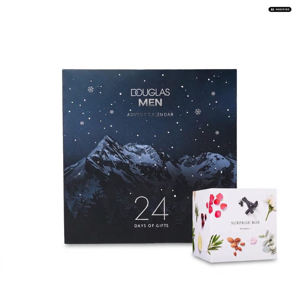 Douglas Adventskalender Douglas Men Pflege Adventskalender 2026 mit Rituals Surprisebox, Adventskalender mit zusätzlicher Rituals Surprisebox
