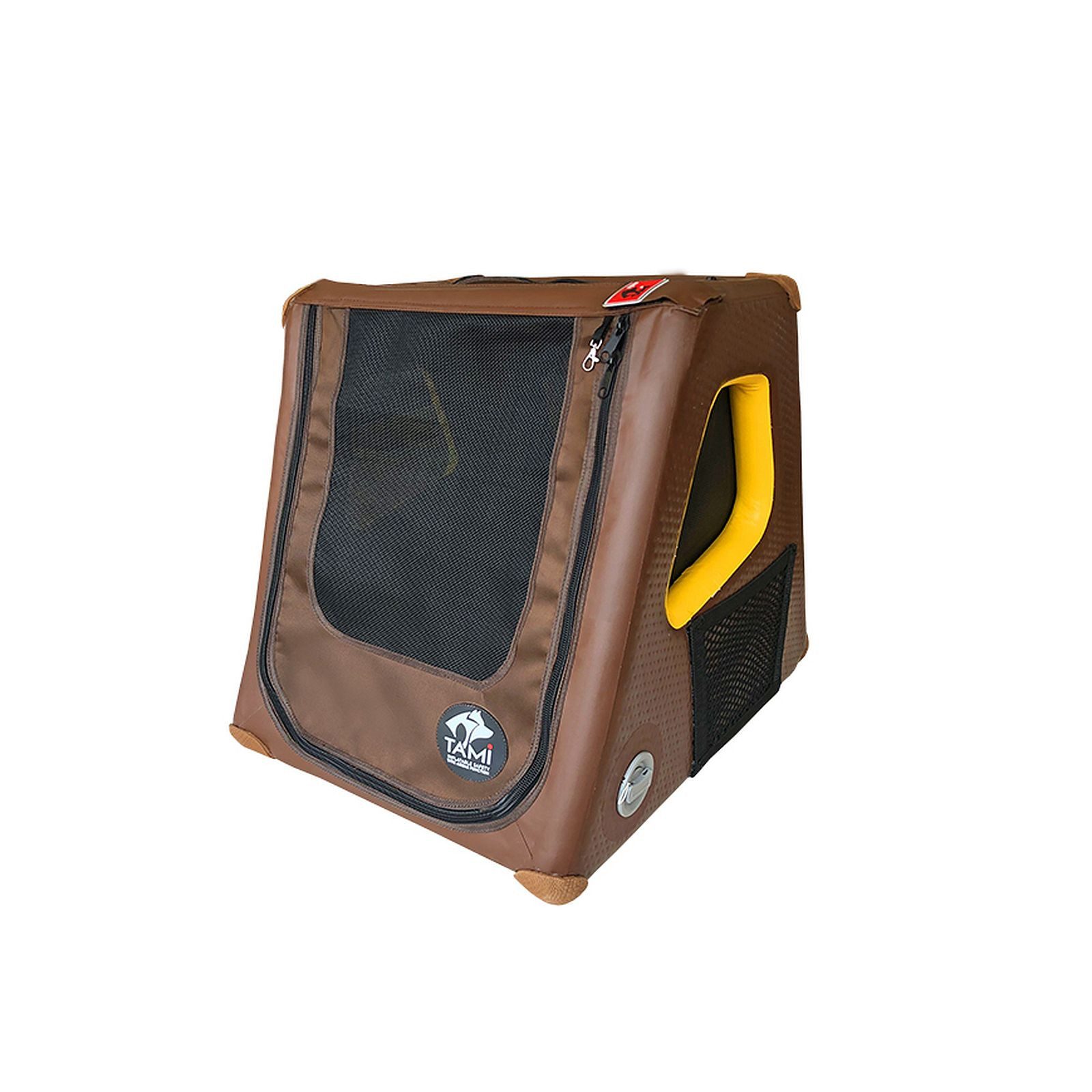 Tami-Dogbox Hunde-Transportbox TAMI XS - Auto & Home Hundebox aufblasbar mit Airbagfunktion, Aufblasbare Hundebox mit Airbagfunktion