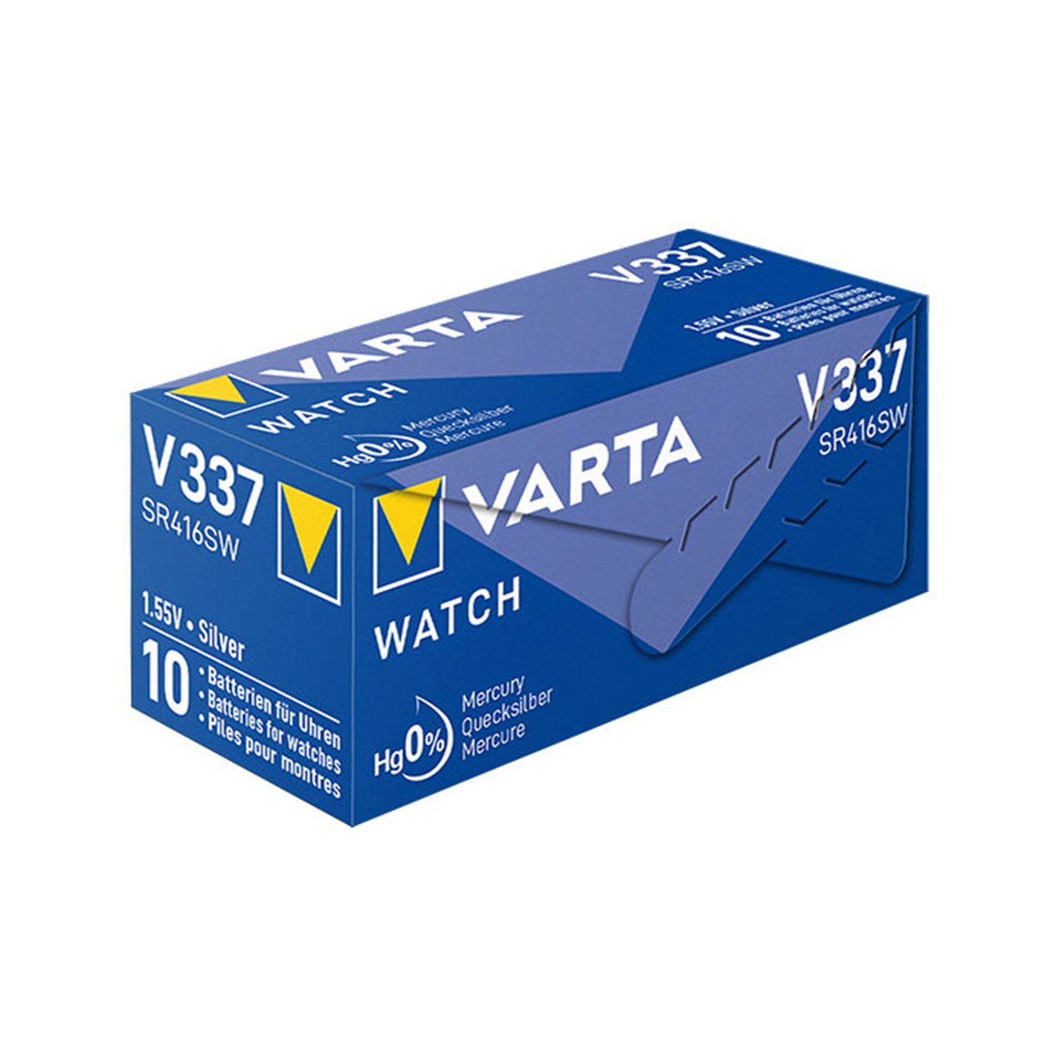 Batterie 337 VARTA Varta Knopfzelle