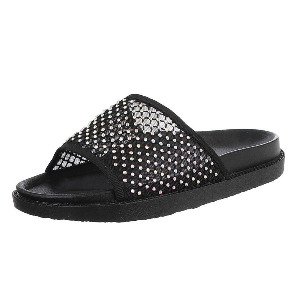 Ital-Design Stylische Sommer-Sandalen mit schimmerndem Design günstig online kaufen