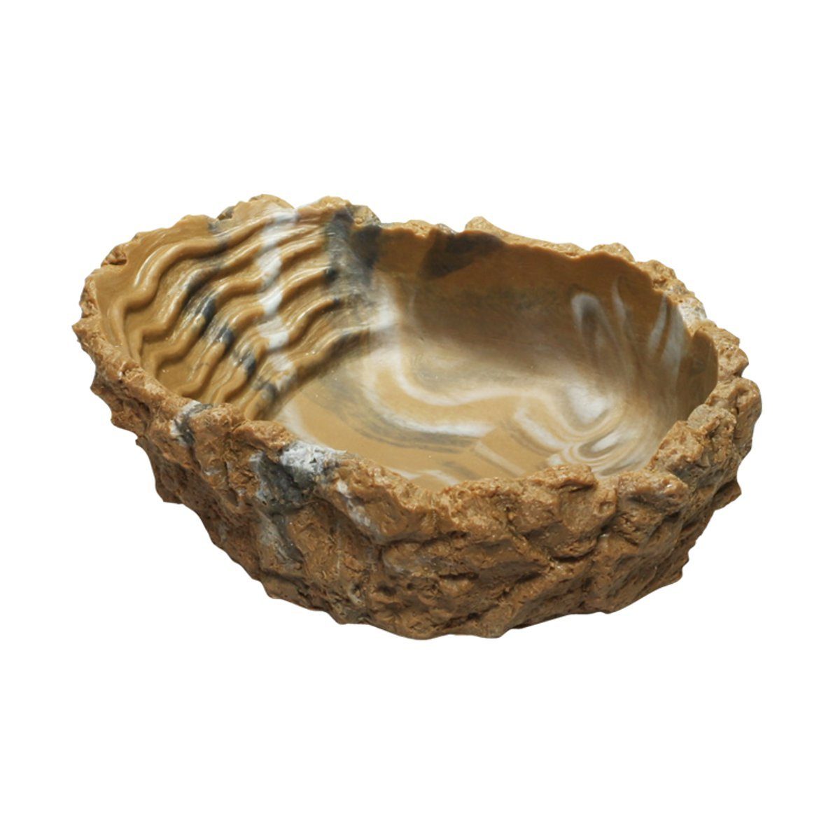 HOBBY Terrariendeko Trinkschale M, 150 ml grau-beige günstig online kaufen