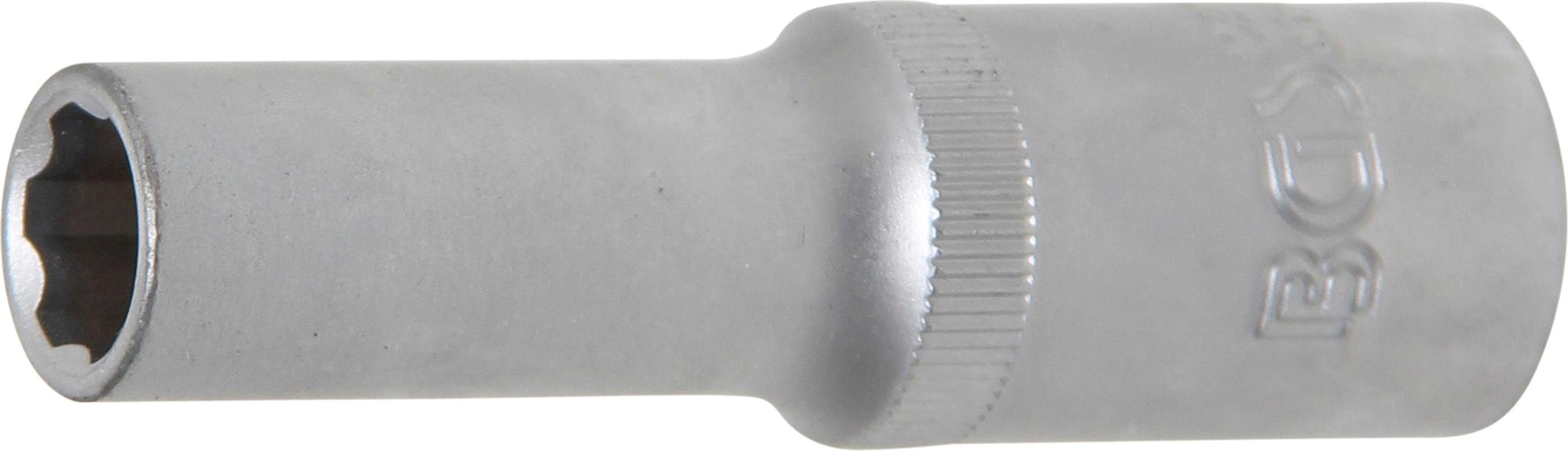 BGS technic Steckschlüssel Steckschlüssel-Einsatz Super Lock, tief, Antrieb Innenvierkant 12,5 mm (1/2), SW 11 mm