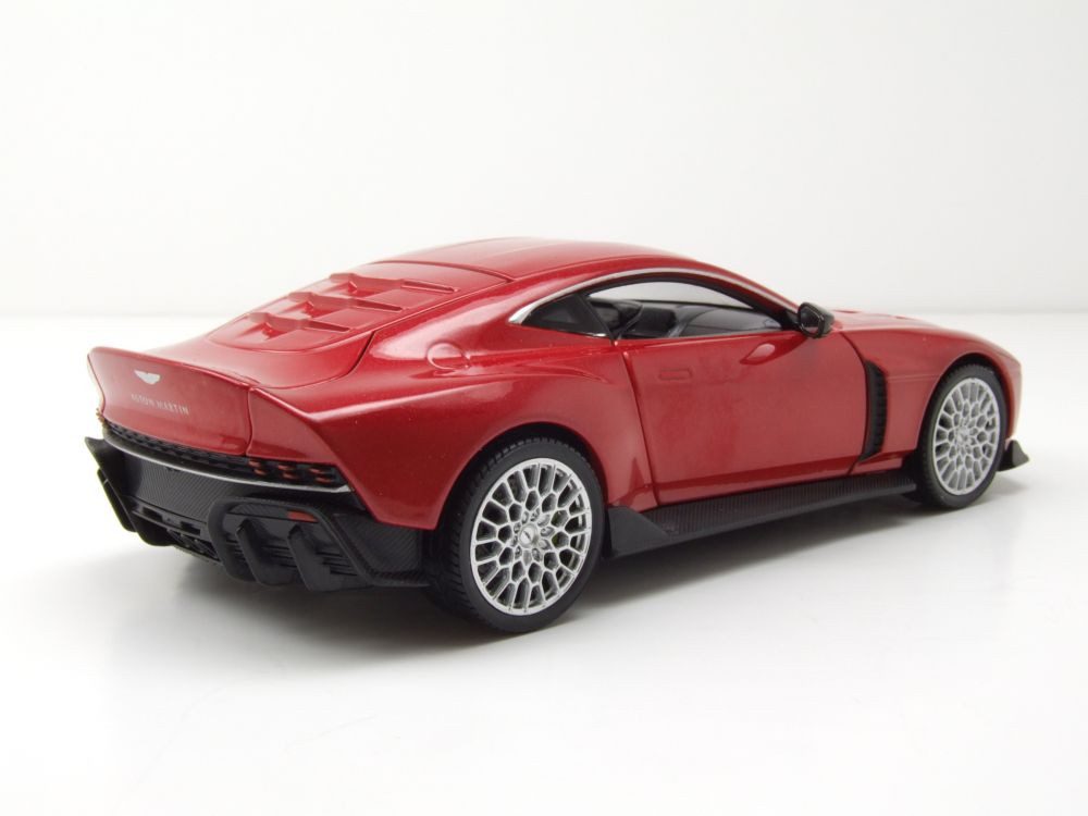 Welly Modellauto Aston Martin Valour rot metallic, Maßstab 1:24