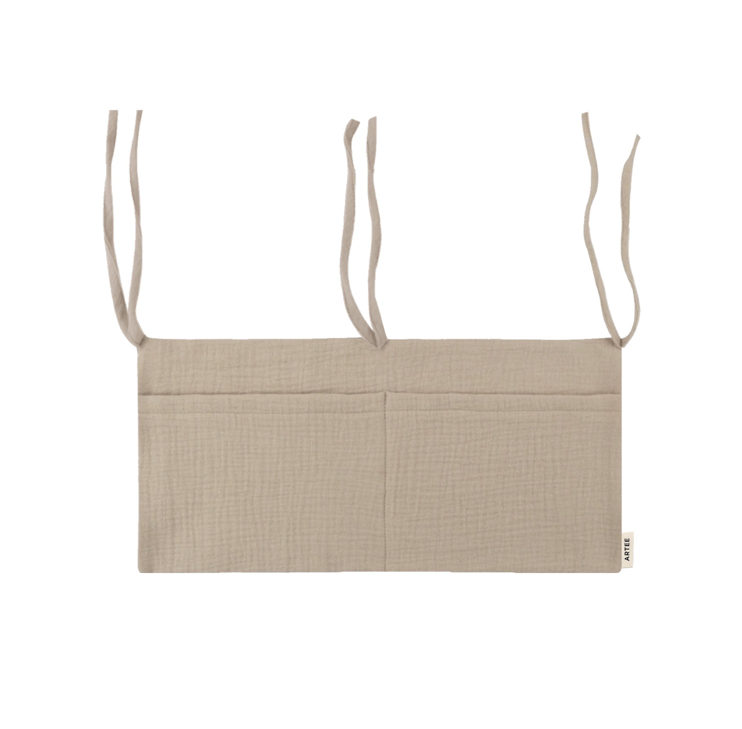 Artee Bettnestchen Babybett Organizer Taschen Aufbewahrung aus Musselin günstig online kaufen
