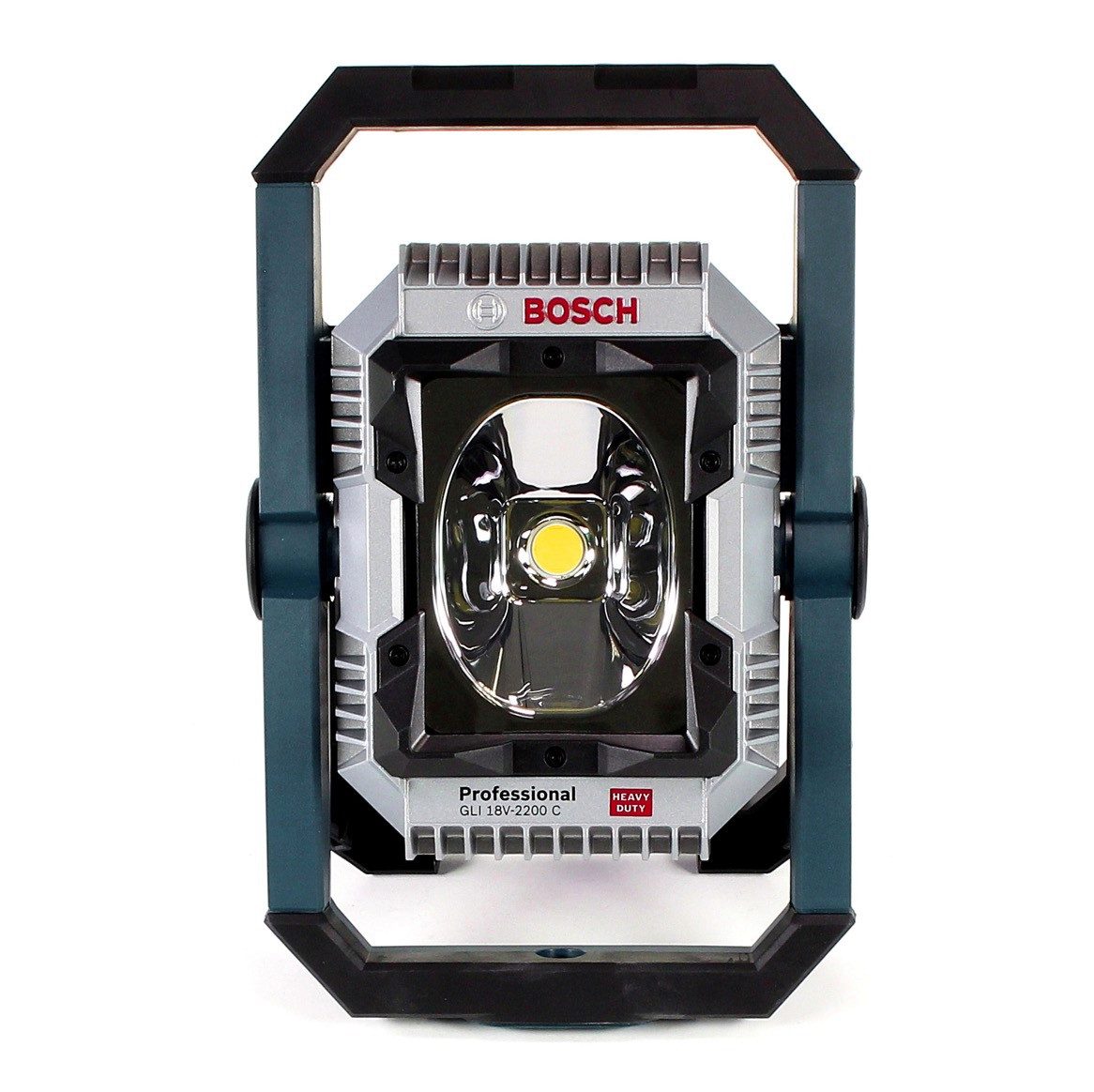 Bosch Professional Baustrahler GLI 18V-2200 C Akku Lampe 18V 2200lm Bluetooth (0601446501) + 1x