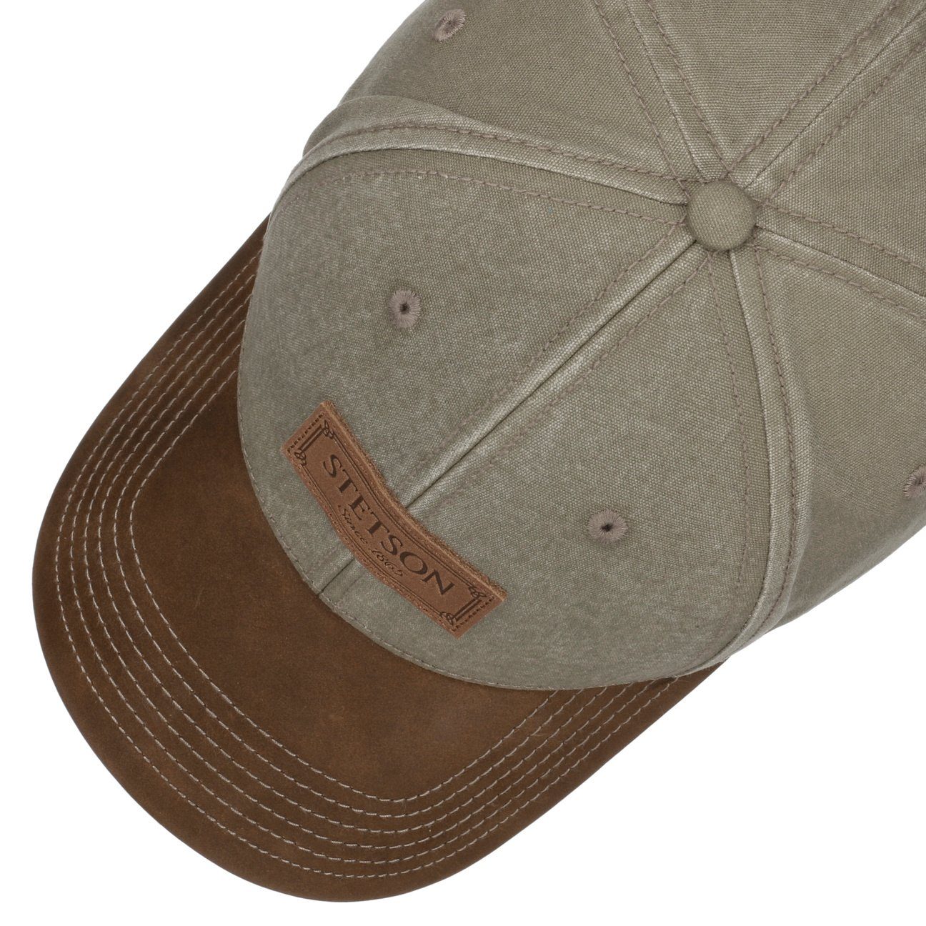 Stetson Baseball Cap (1-St) Baumwollcap Metallschnalle günstig online kaufen