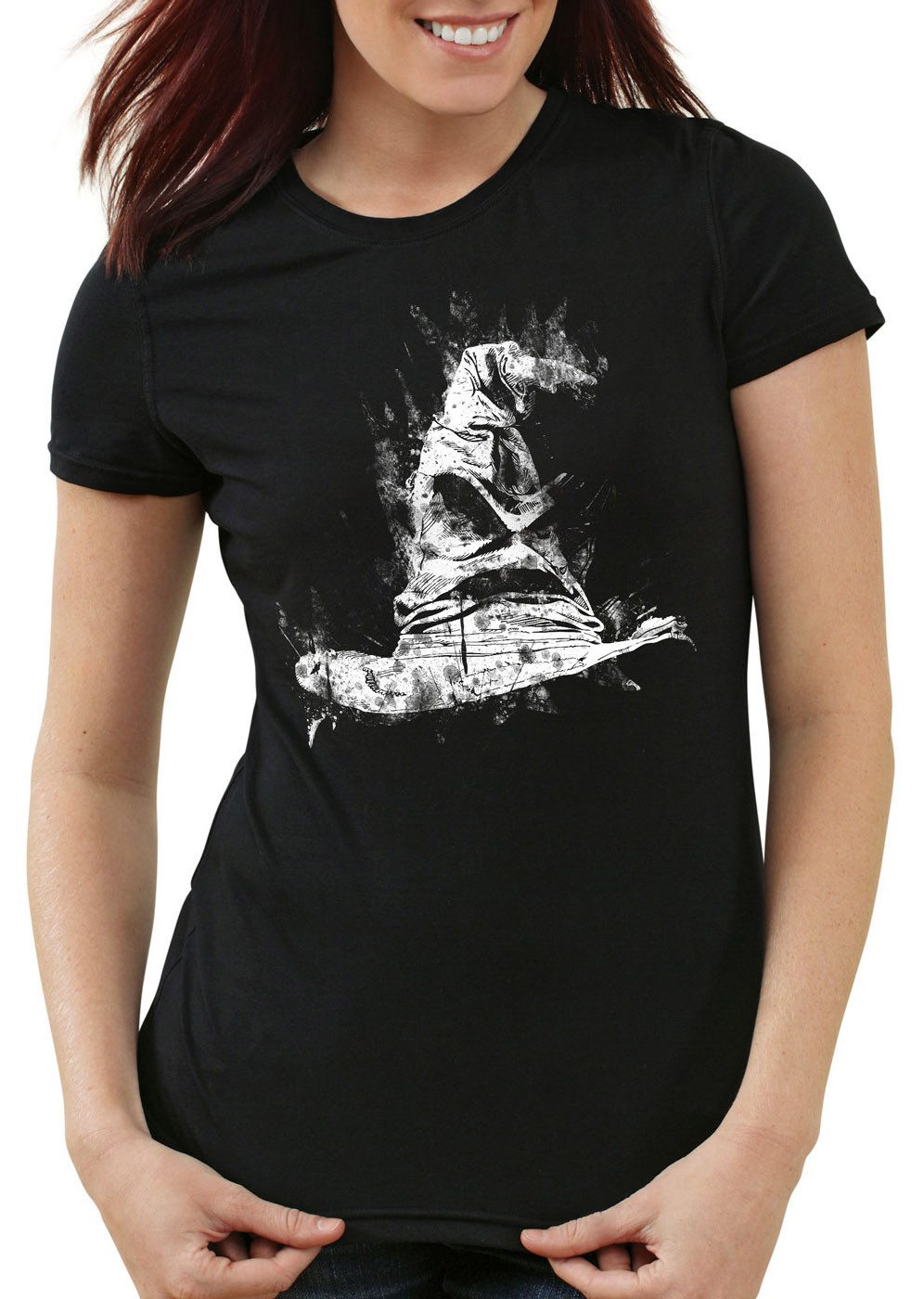 style3 T-Shirt Sprechender Hut Potter Zauberer günstig online kaufen