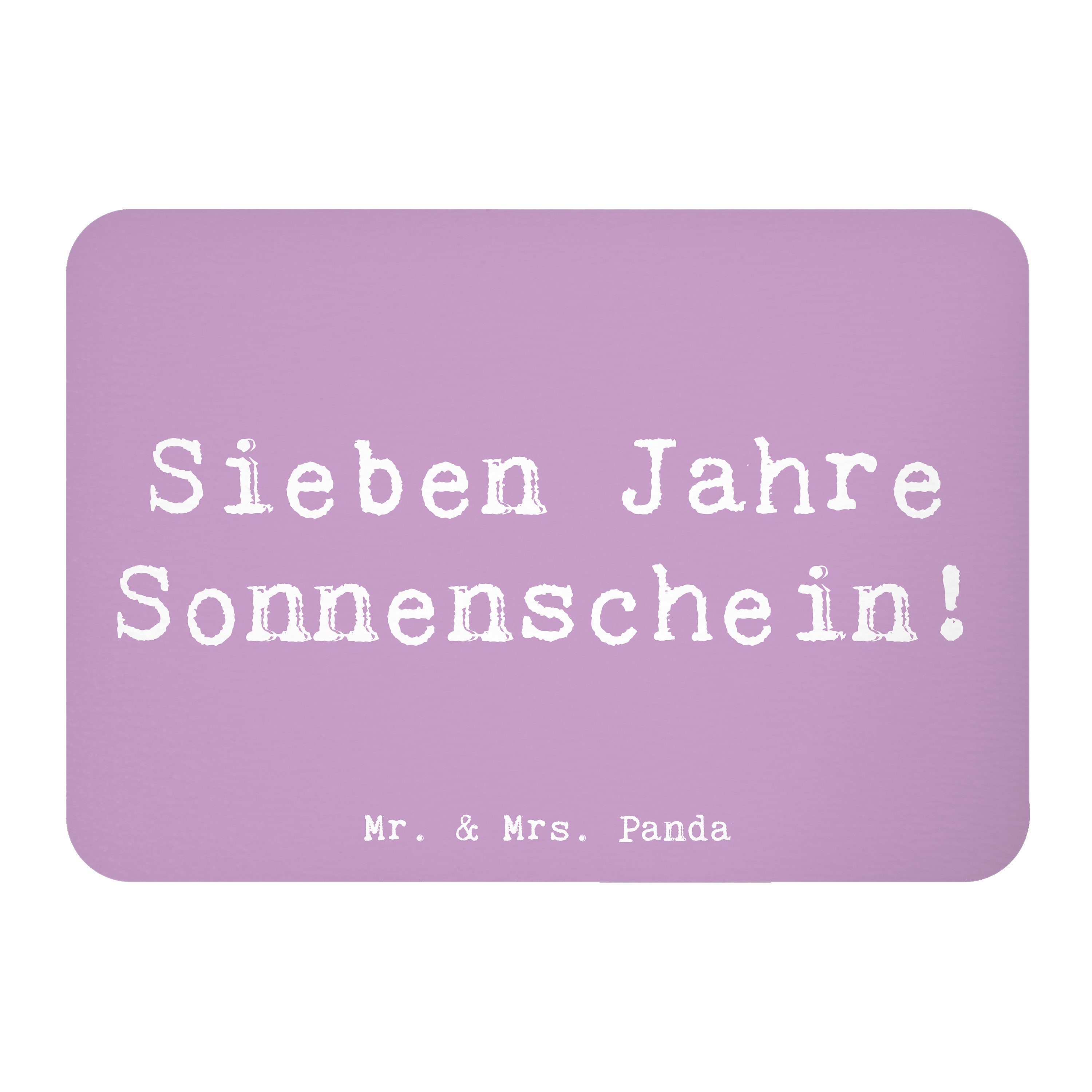 Magnet Spruch 7. Geburtstag Sonnenschein - Lavendeltraum - Geschenk, Geburts