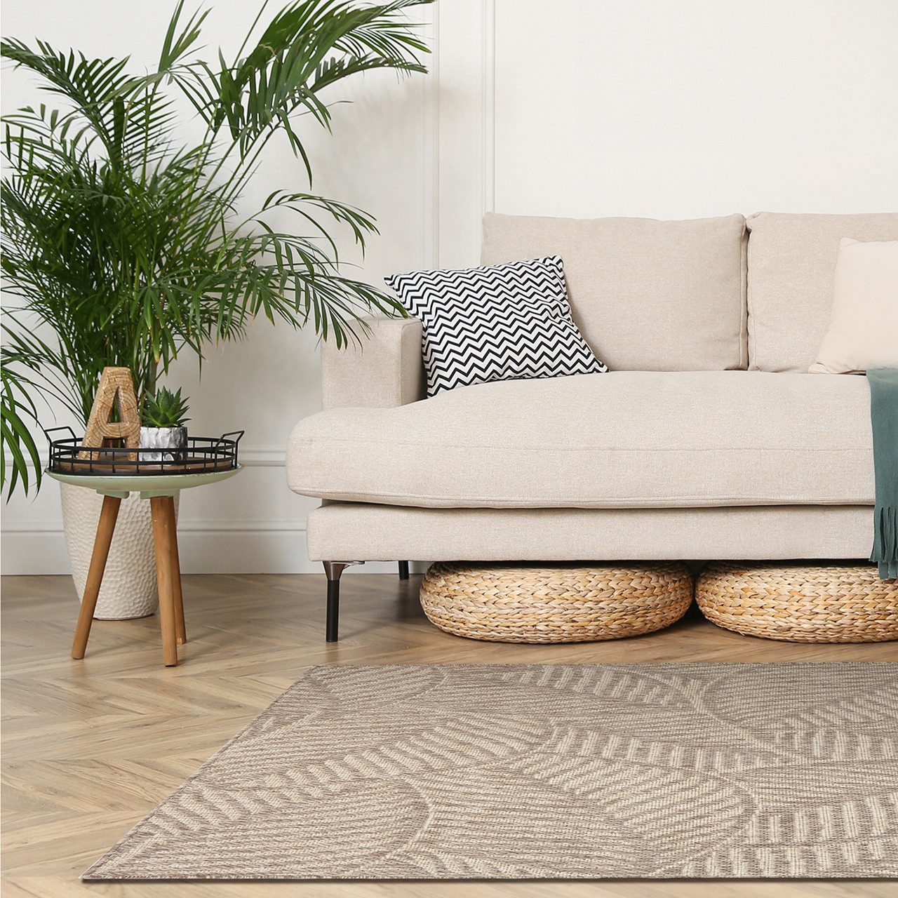 ArtUniverse Outdoorteppich Flory 80x150 cm in-&outdoor, 80x150 cm günstig online kaufen