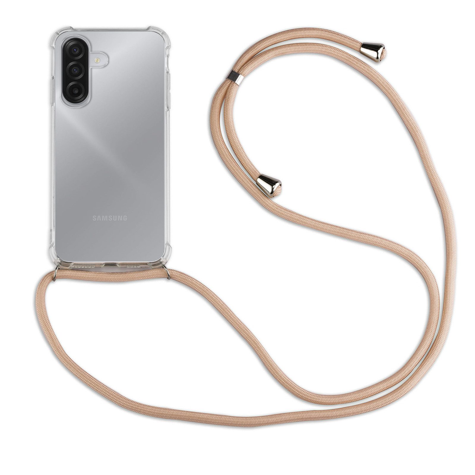 betterfon Handykette für Samsung Galaxy A17 Handyhülle mit Band & Kordel, Premium-Panzerung, stoßfest, kratzresistent & passgenau