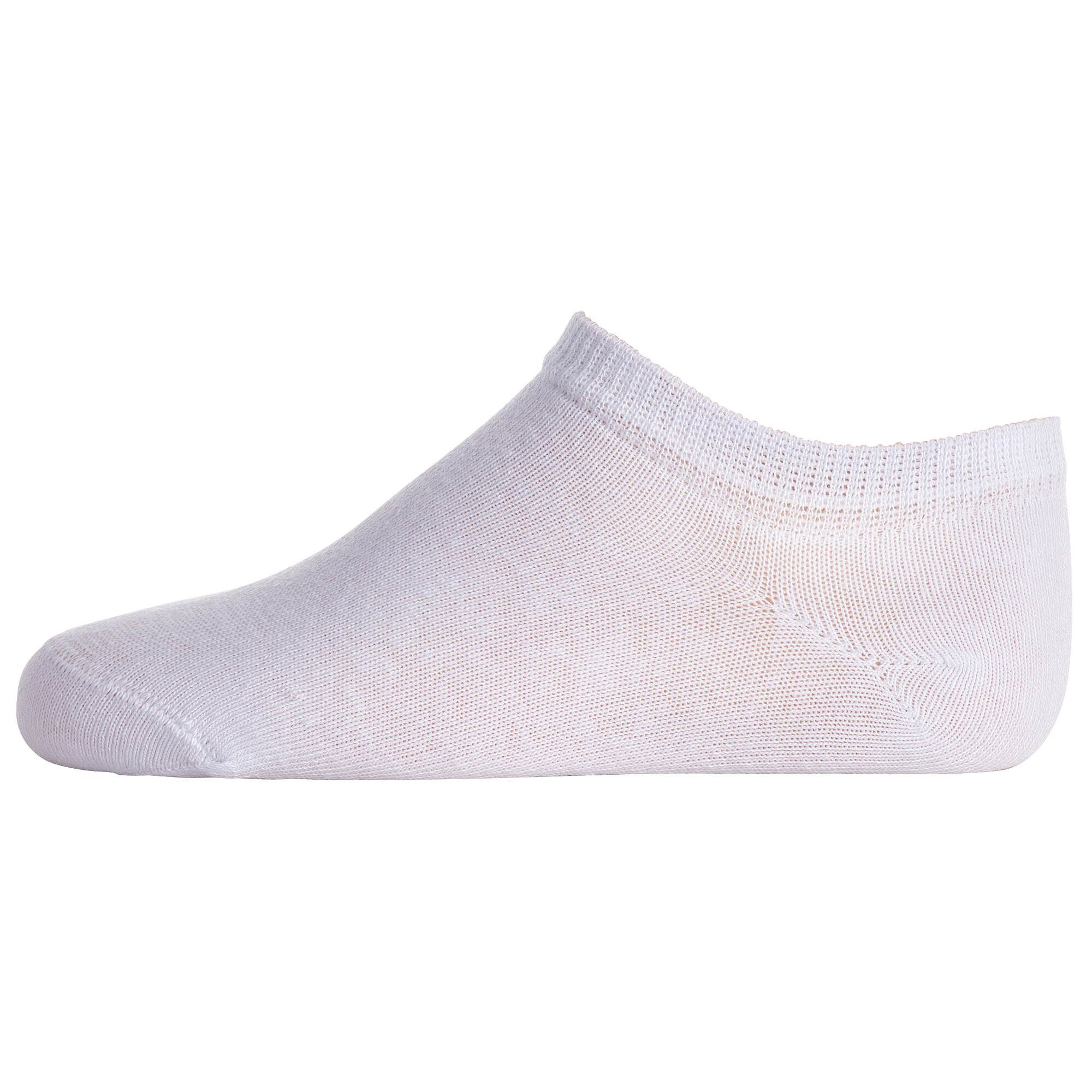 Pack- Weiß/Pink/Lila/Schwarz Socken, Kinder Freizeitsocken Logo Champion Sneaker, 5er