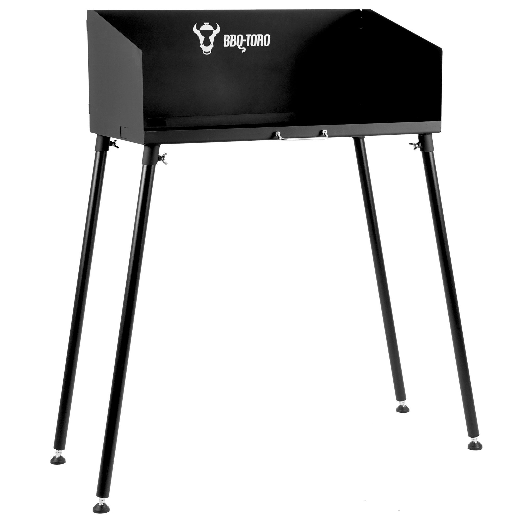 BBQ-Toro Feuertisch Dutch Oven Tisch, mit Windschutz, 75 x 40 cm, Grilltisc günstig online kaufen