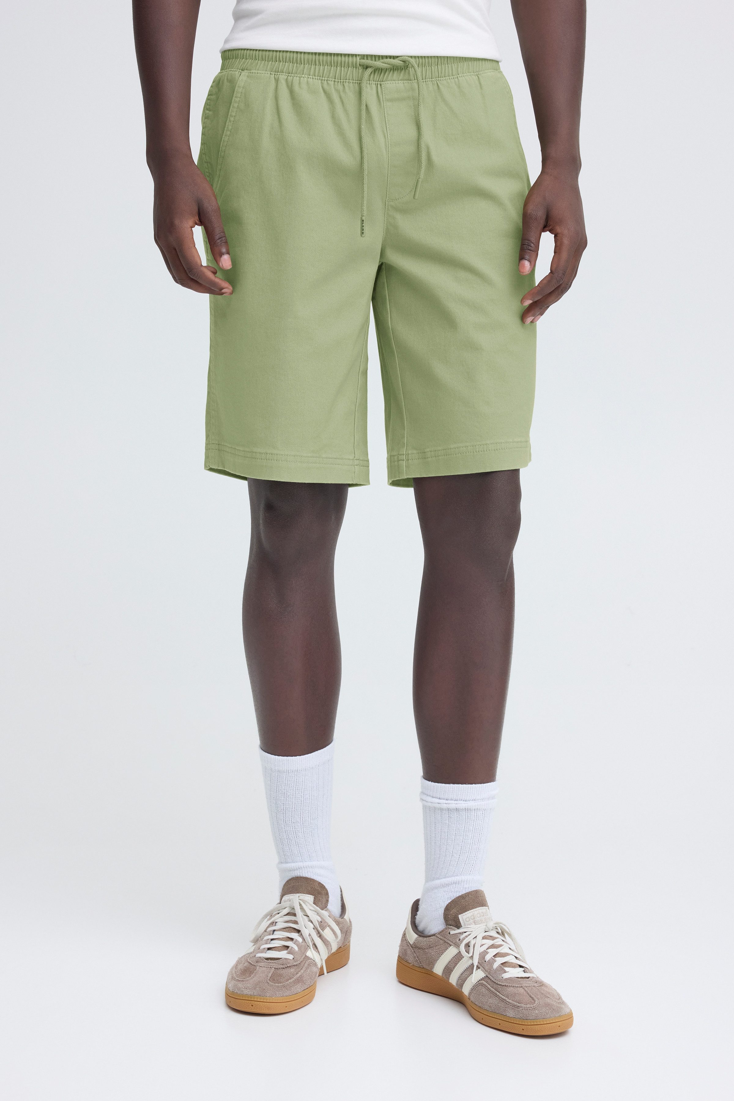 Blend Shorts BHMARCO REG PULL ON SHORTS aus Baumwollmischung, Regular Fit, pflegeleicht, elastisch