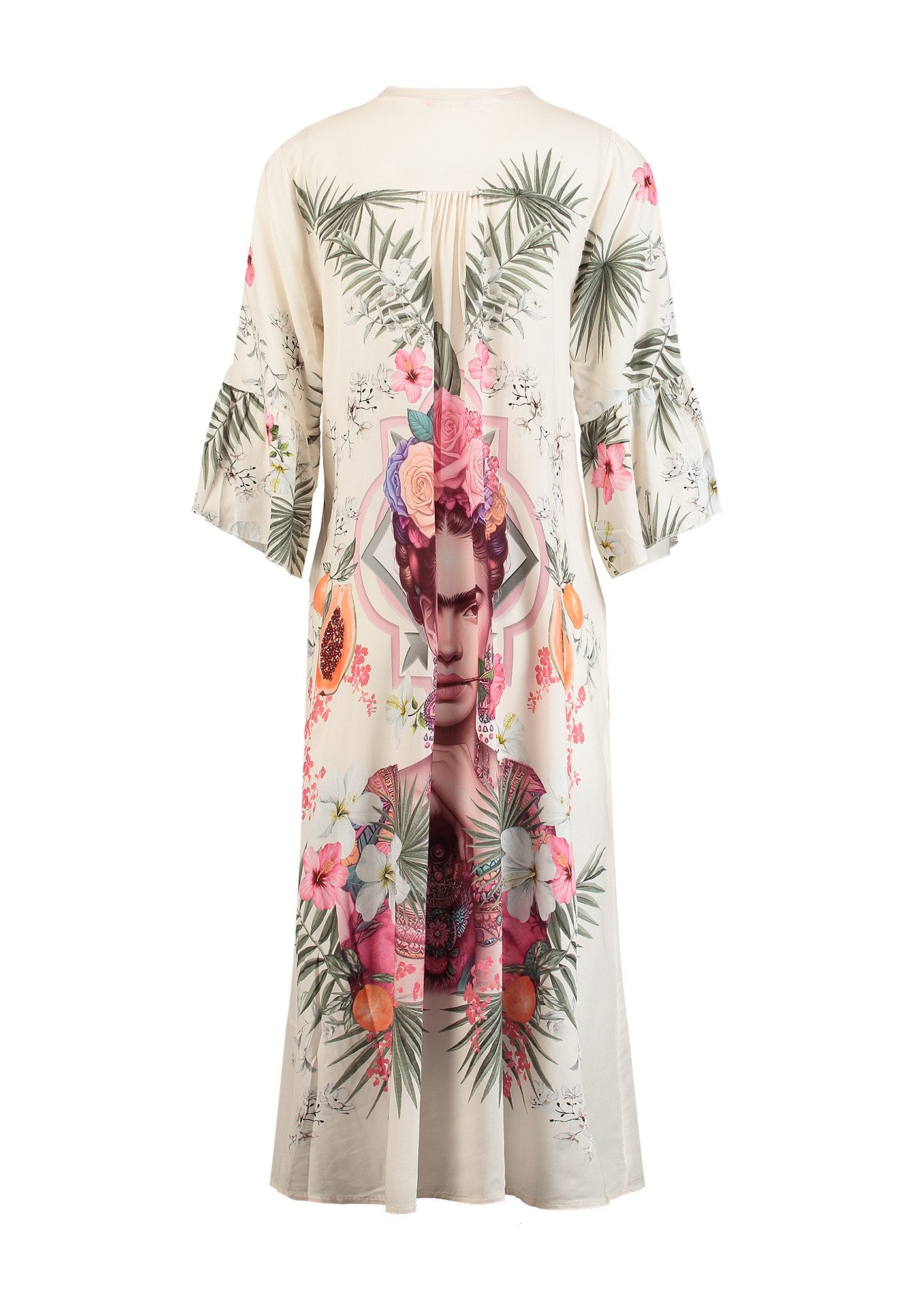 Key Largo Druckkleid WD PAINTING v-neck (1-tlg)