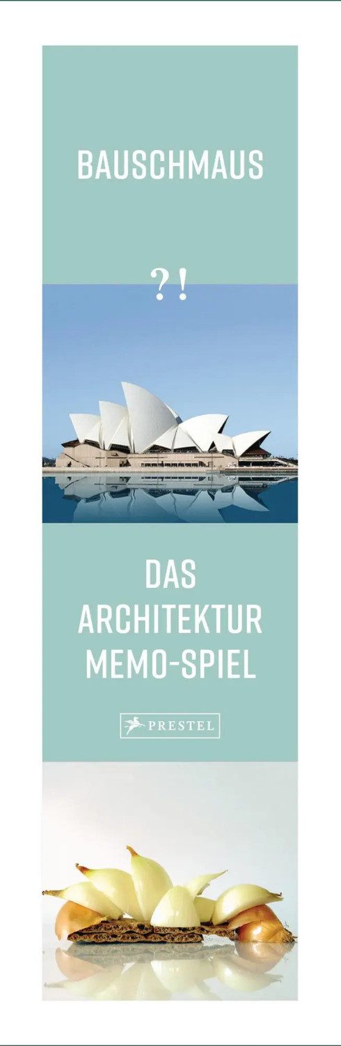 Prestel Verlag Spiel Bauschmaus - Das Architektur-Memo-Spiel (Spiel)